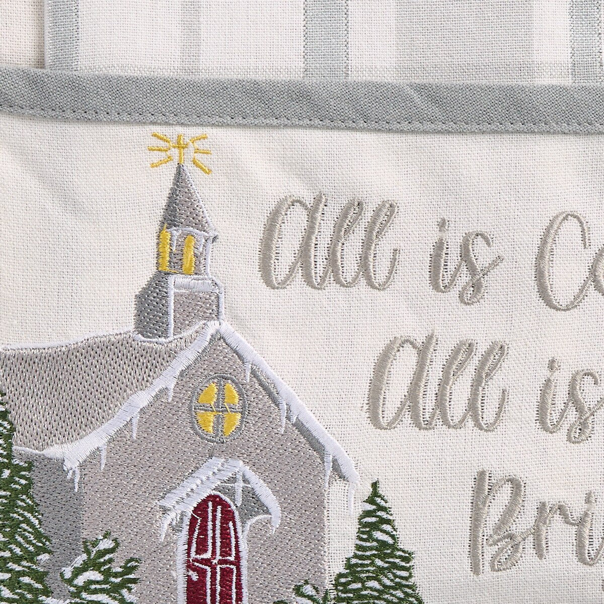 Evergreen Church All Is Calm Pot Holder Set - Image 3