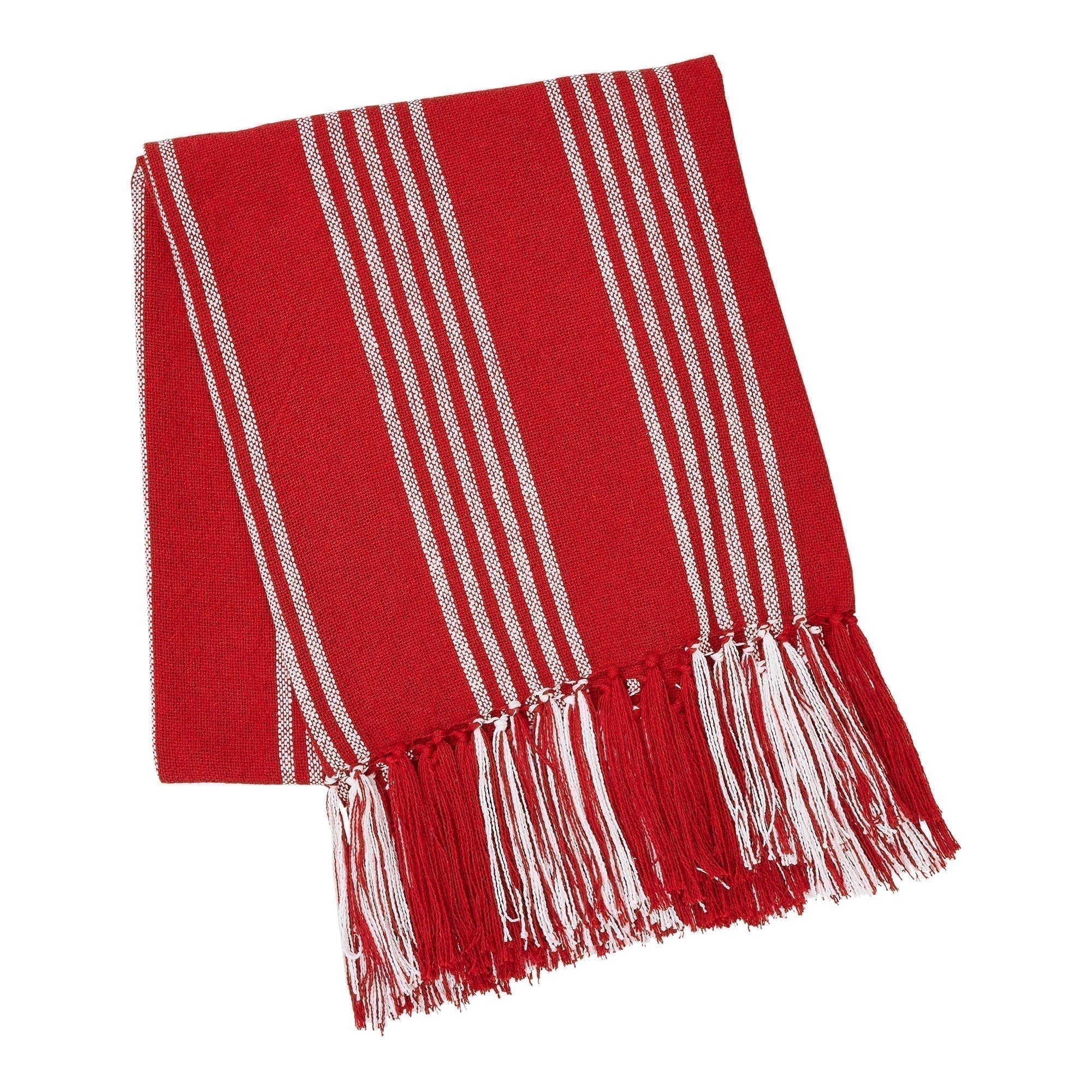 Arrie Red Stripe Throw - Image 4