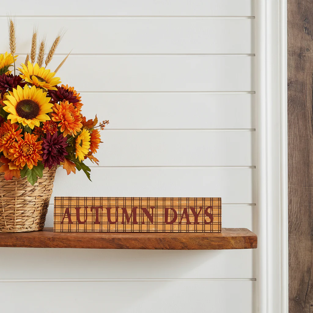 Autumn Days Sign