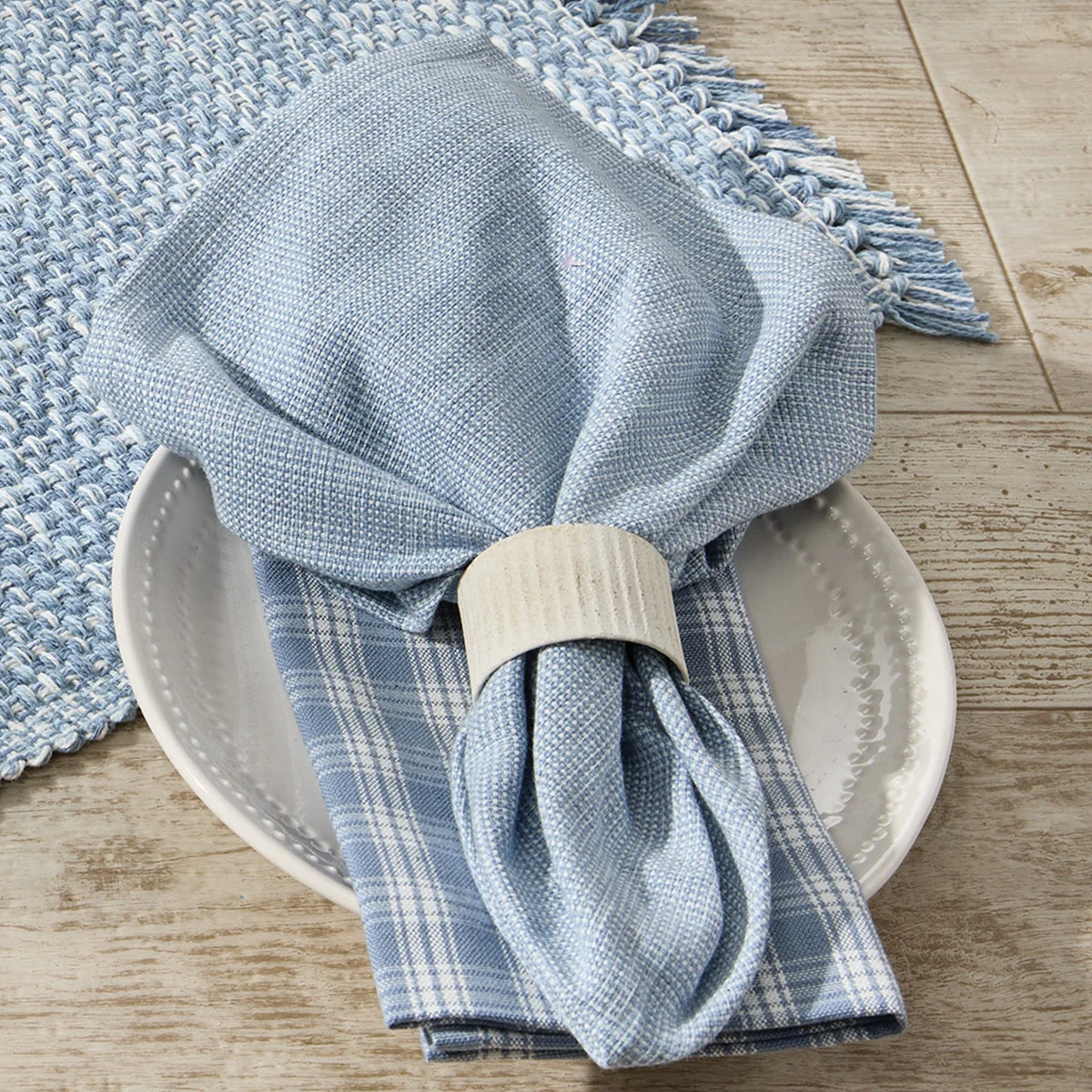 Basketweave Dusk Napkins