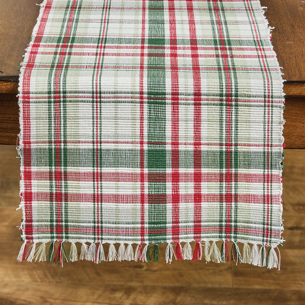 Berry Frost Chindi Table Runners