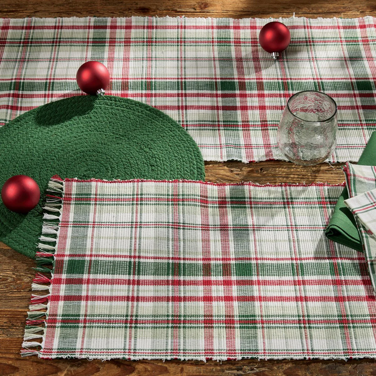 Berry Frost Chindi Table Runners - Image 2