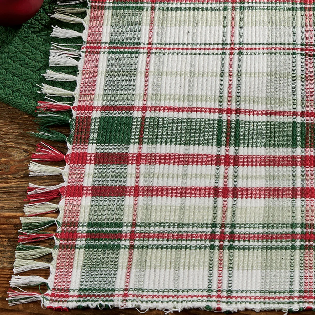 Berry Frost Chindi Table Runners - Image 5