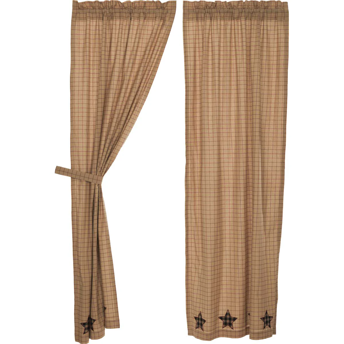 Bingley Star Applique Star Panel Curtains - Image 9