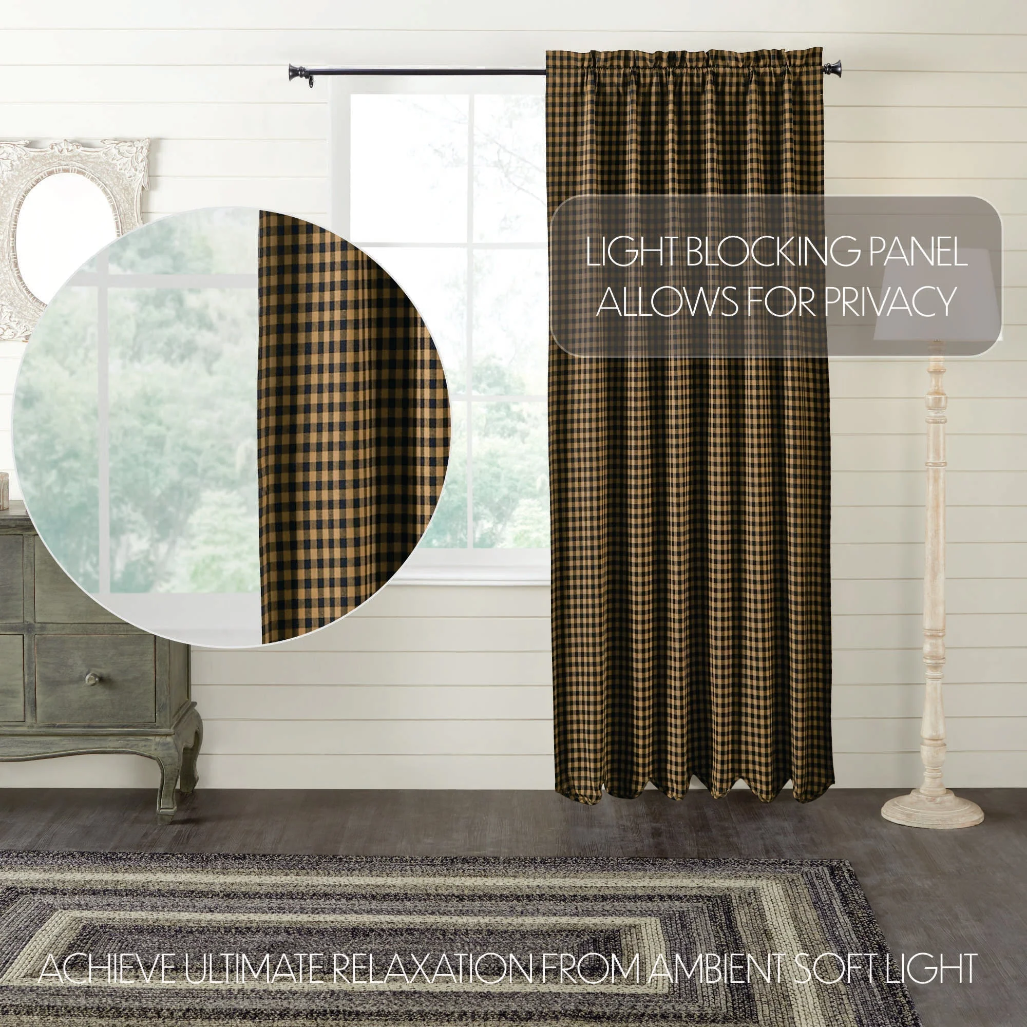 Blackstone Farm Blackout Panel Curtain - Image 3