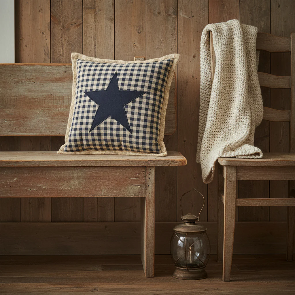 Blackstone Farm Star Pillow 12x12