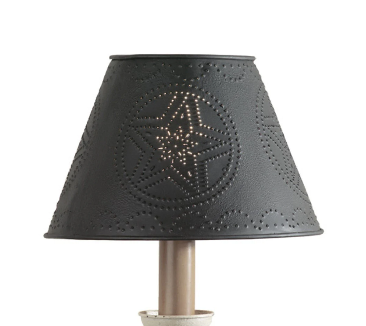 Black Metal Star Lamp Shade