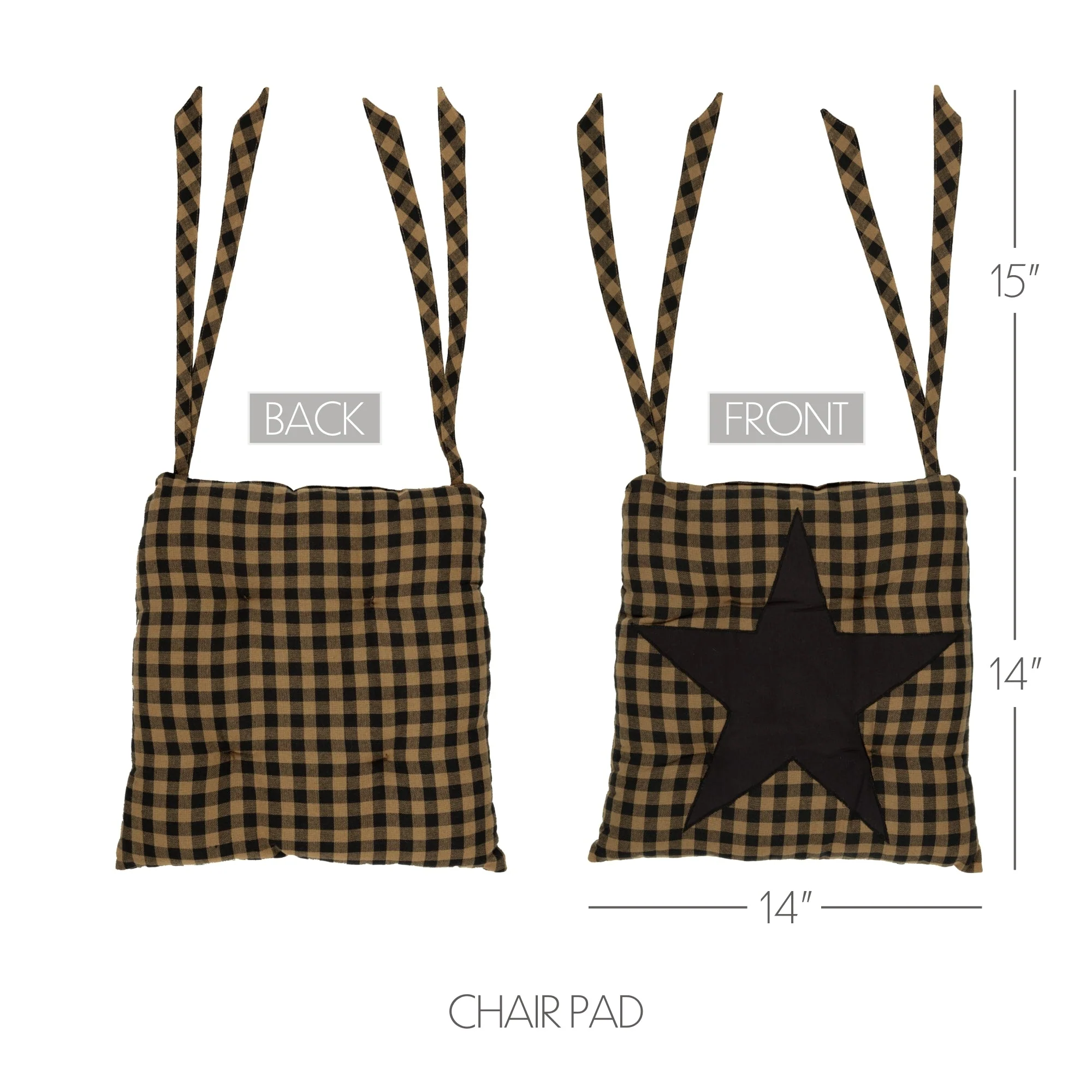Blackstone Farm Star Chair Pad - Image 3