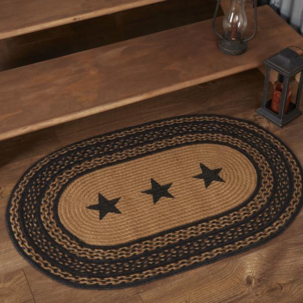 Blackstone Farm Star Collection Jute Rugs - Oval - Image 7