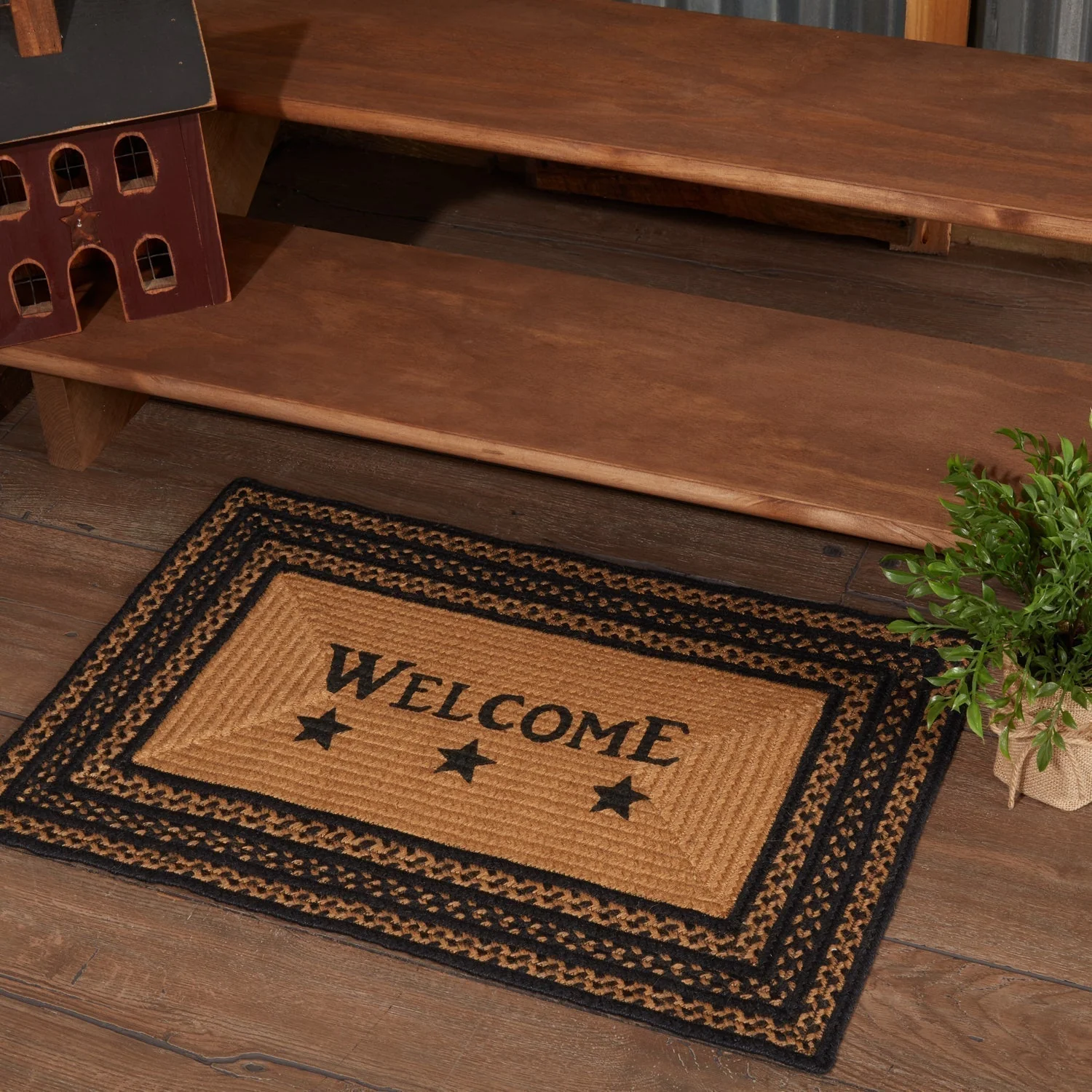 Blackstone Farm Welcome Rectangle Rug