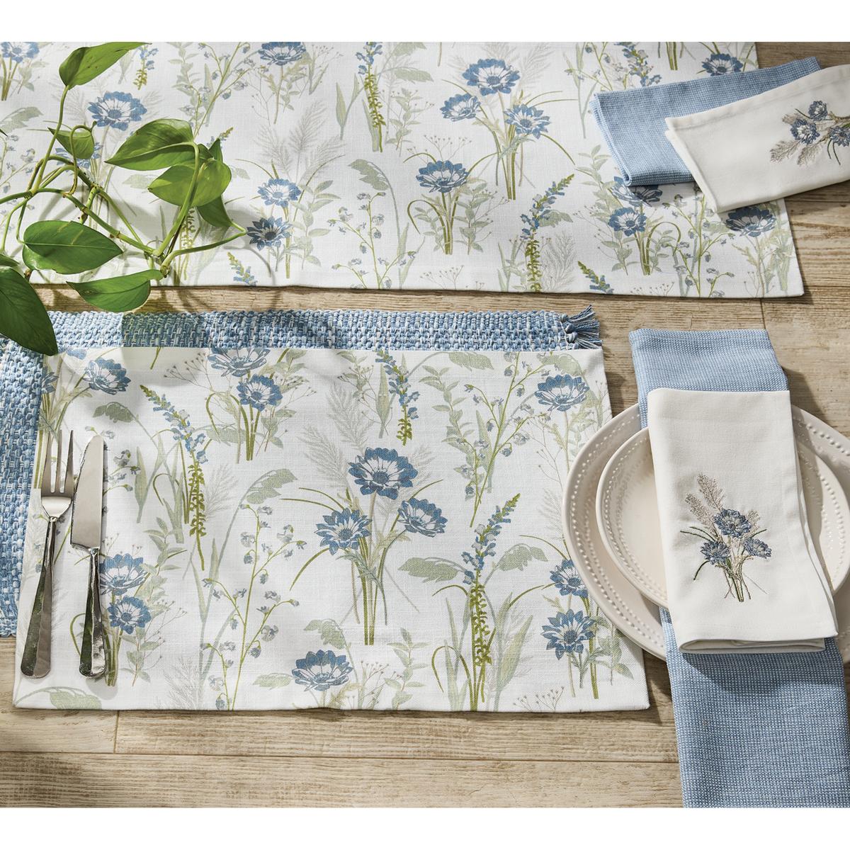 Blue Wisp Placemats