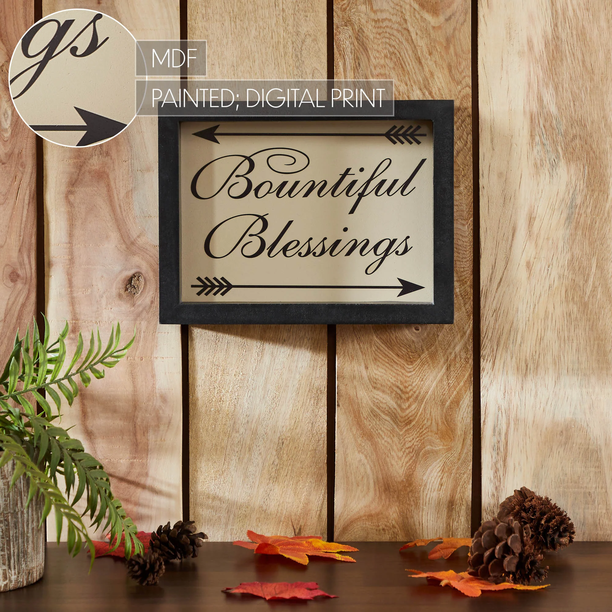 Bountiful Blessings Arrows Wall Sign - Image 7