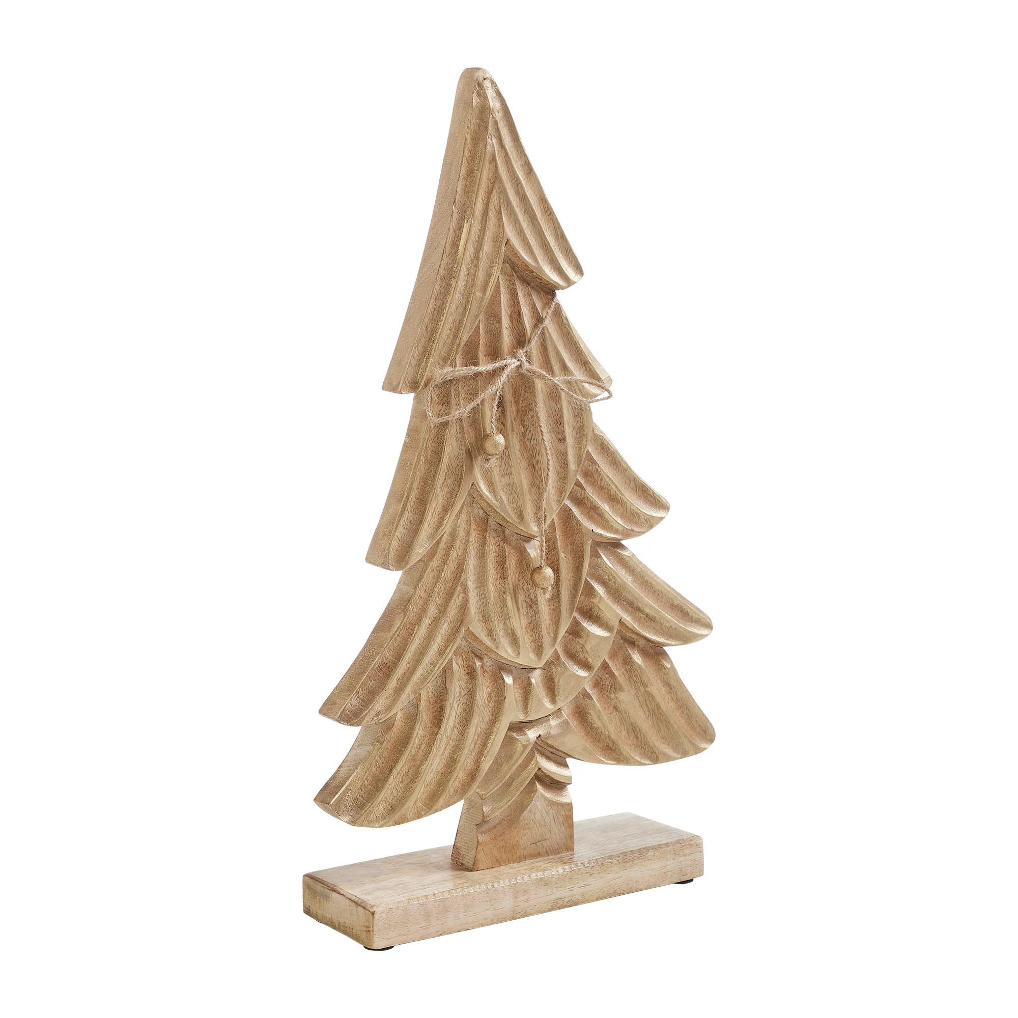 Brushed Gold Wooden Tree - Image 4