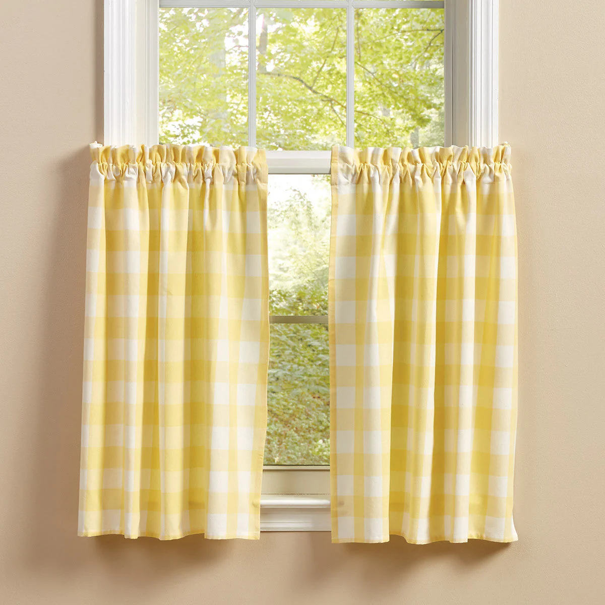 Buffalo Yellow Check Tiers