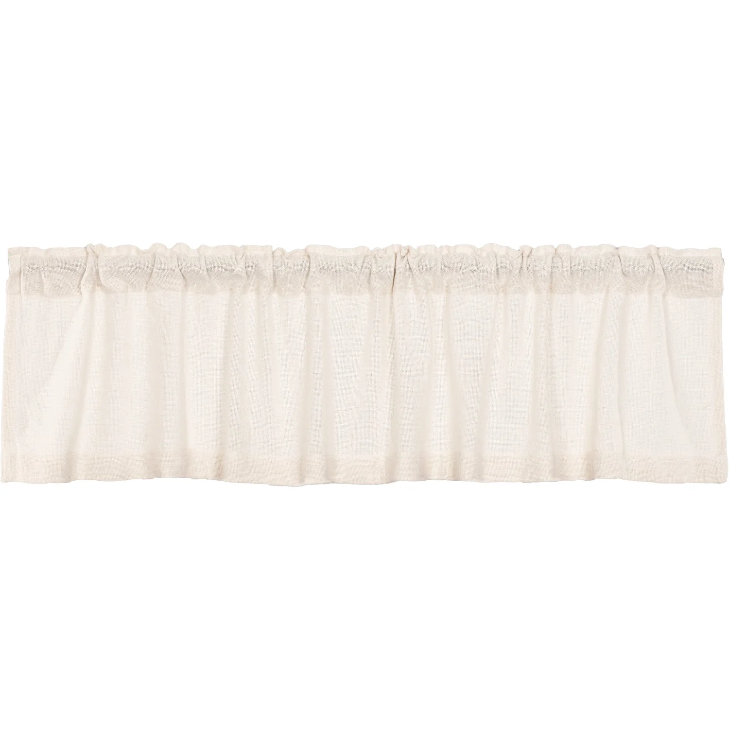 Baxter Burlap Antique White Valance - Image 5