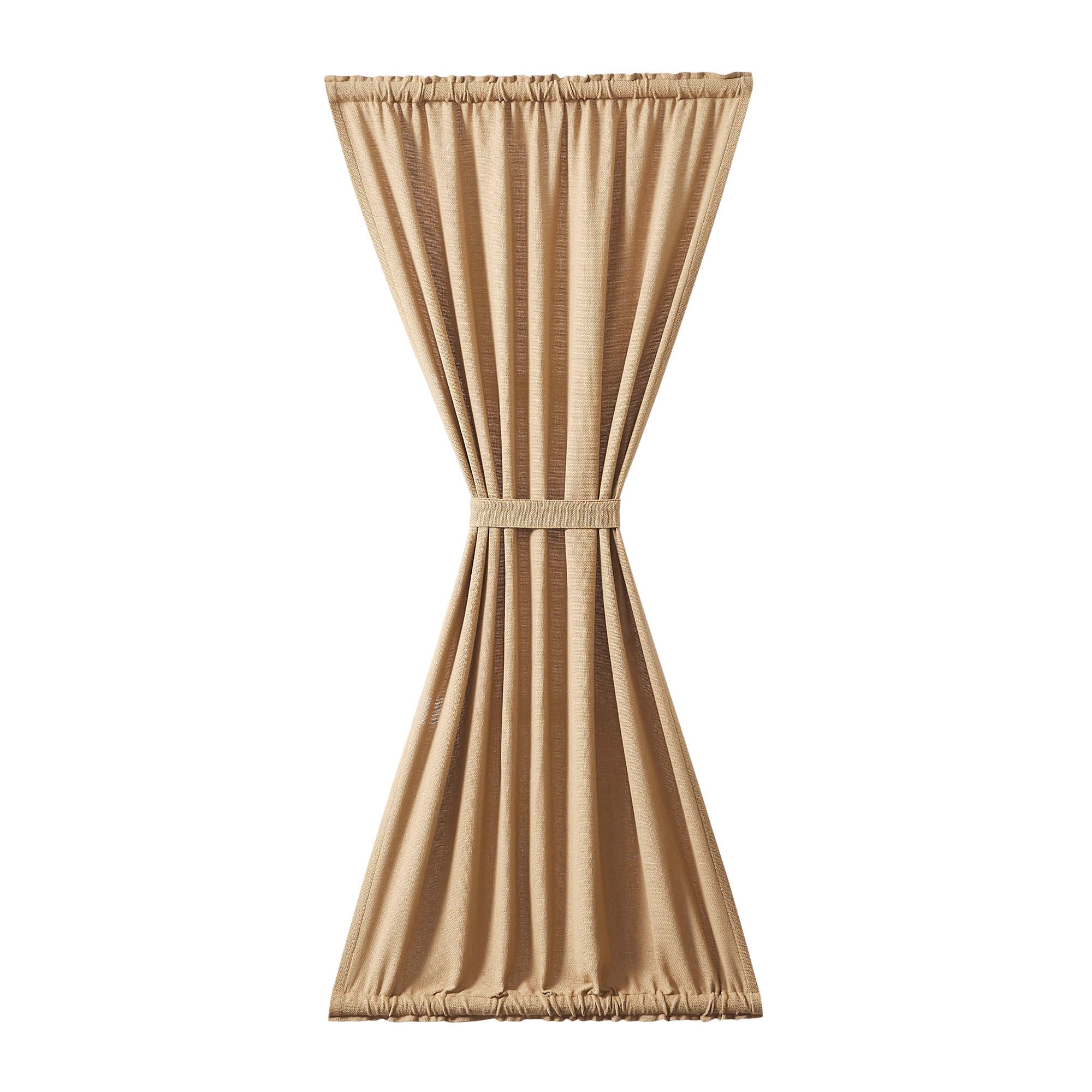 Baxter Burlap Natural Door Panel Curtain - Image 5