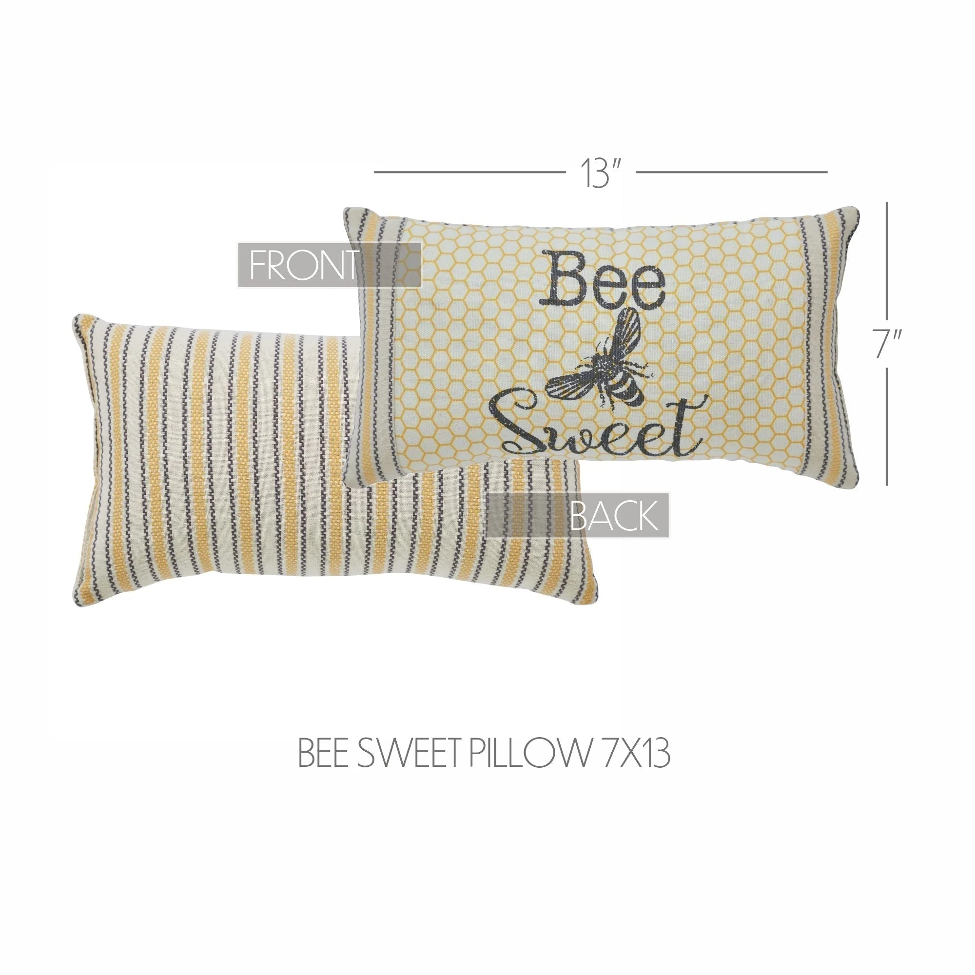 Golden Bees Bee Sweet Pillow - Image 2