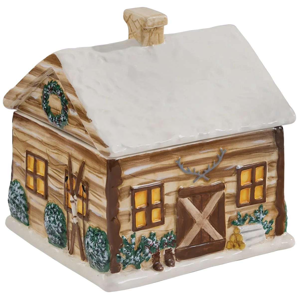 Cabin Sweet Cabin Cookie Jar - Image 4