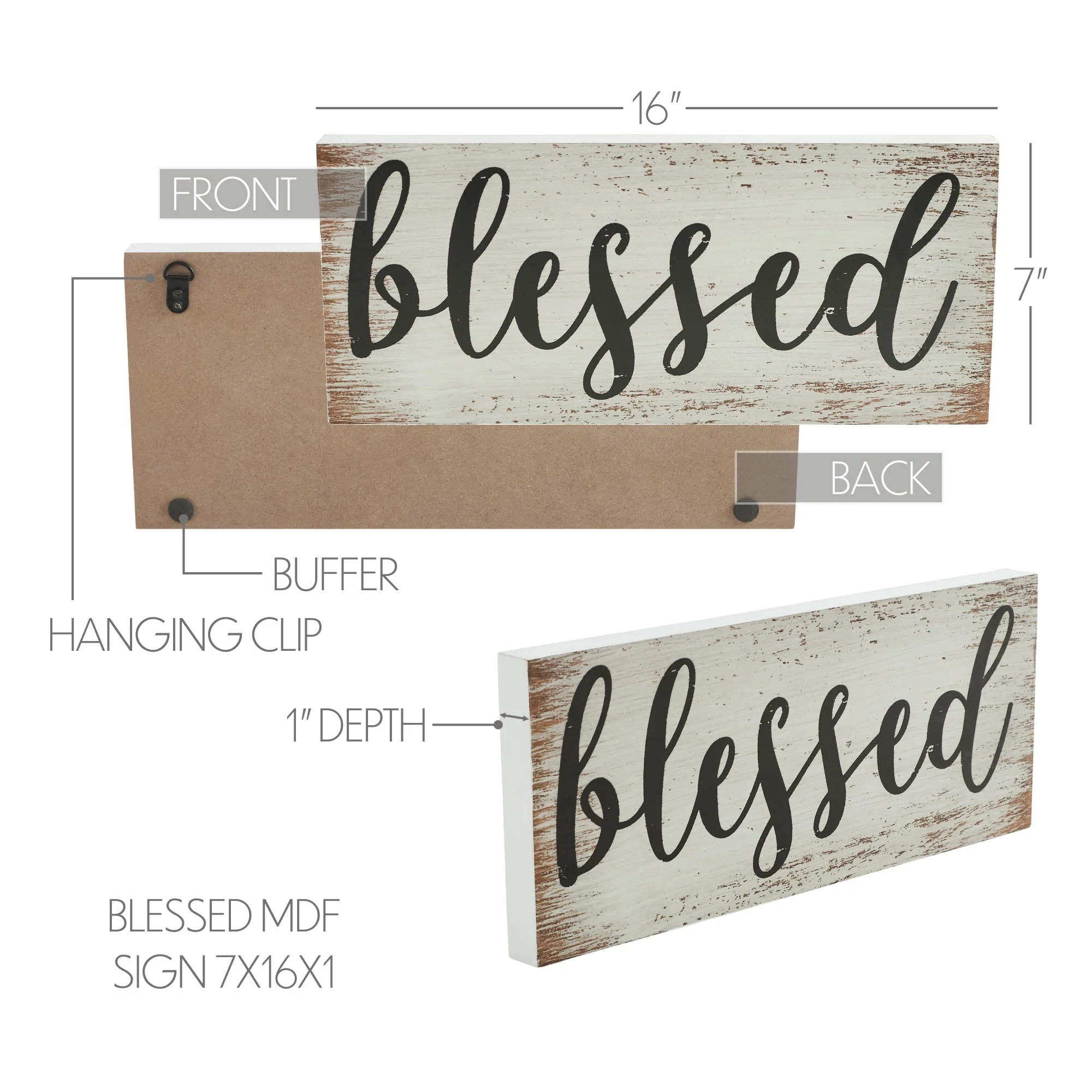Celebrate Grace Blessed Sign - Image 3