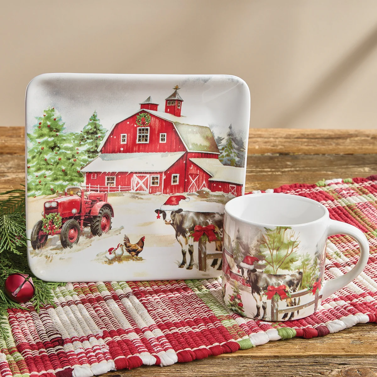 Christmas At The Farm Dinnerware