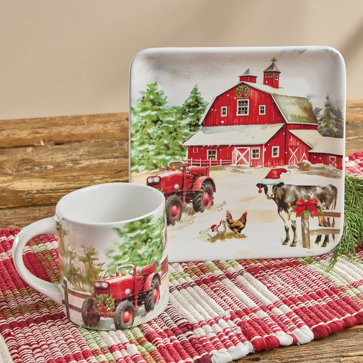 Christmas At The Farm Dinnerware - Image 2