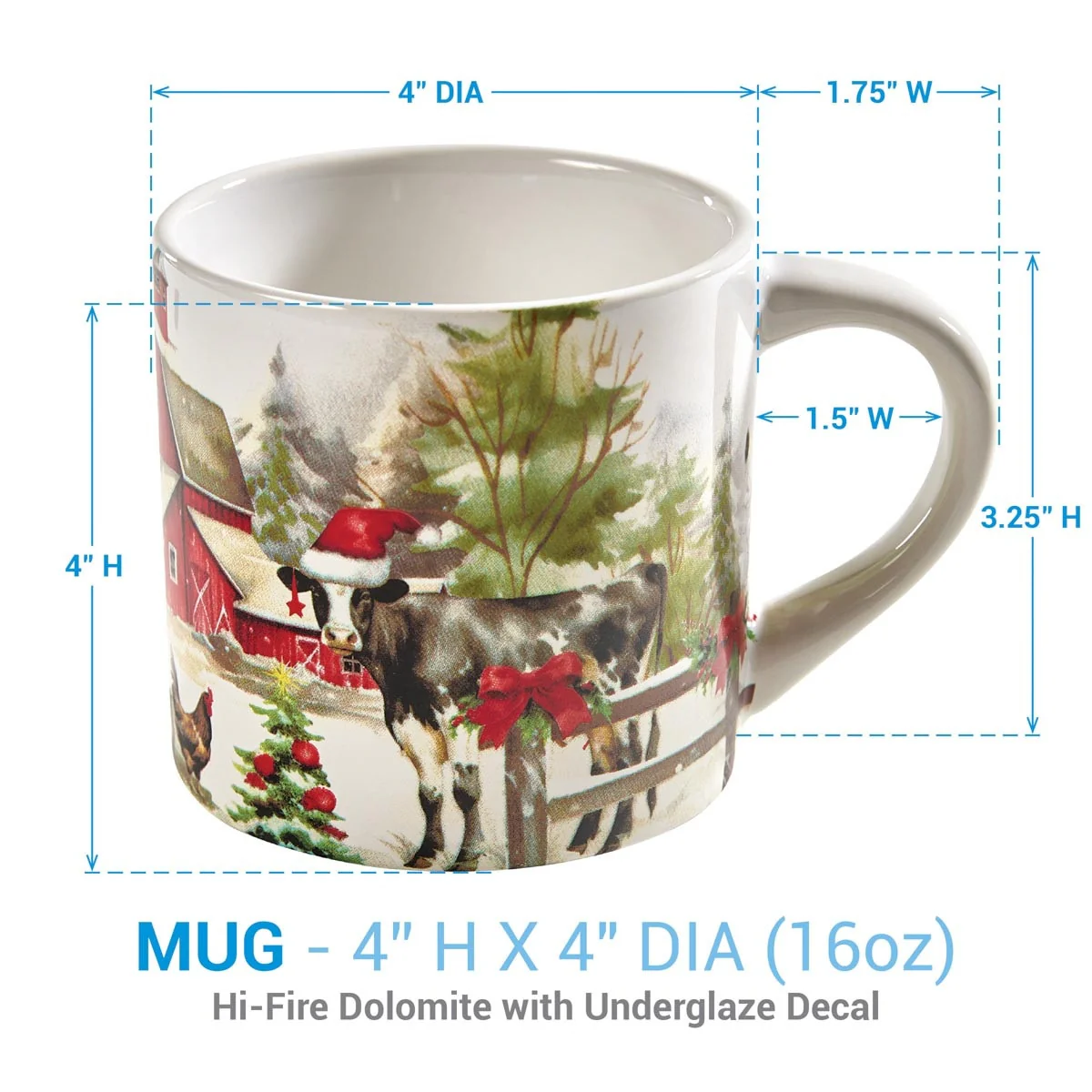 Christmas At The Farm Dinnerware - Image 8