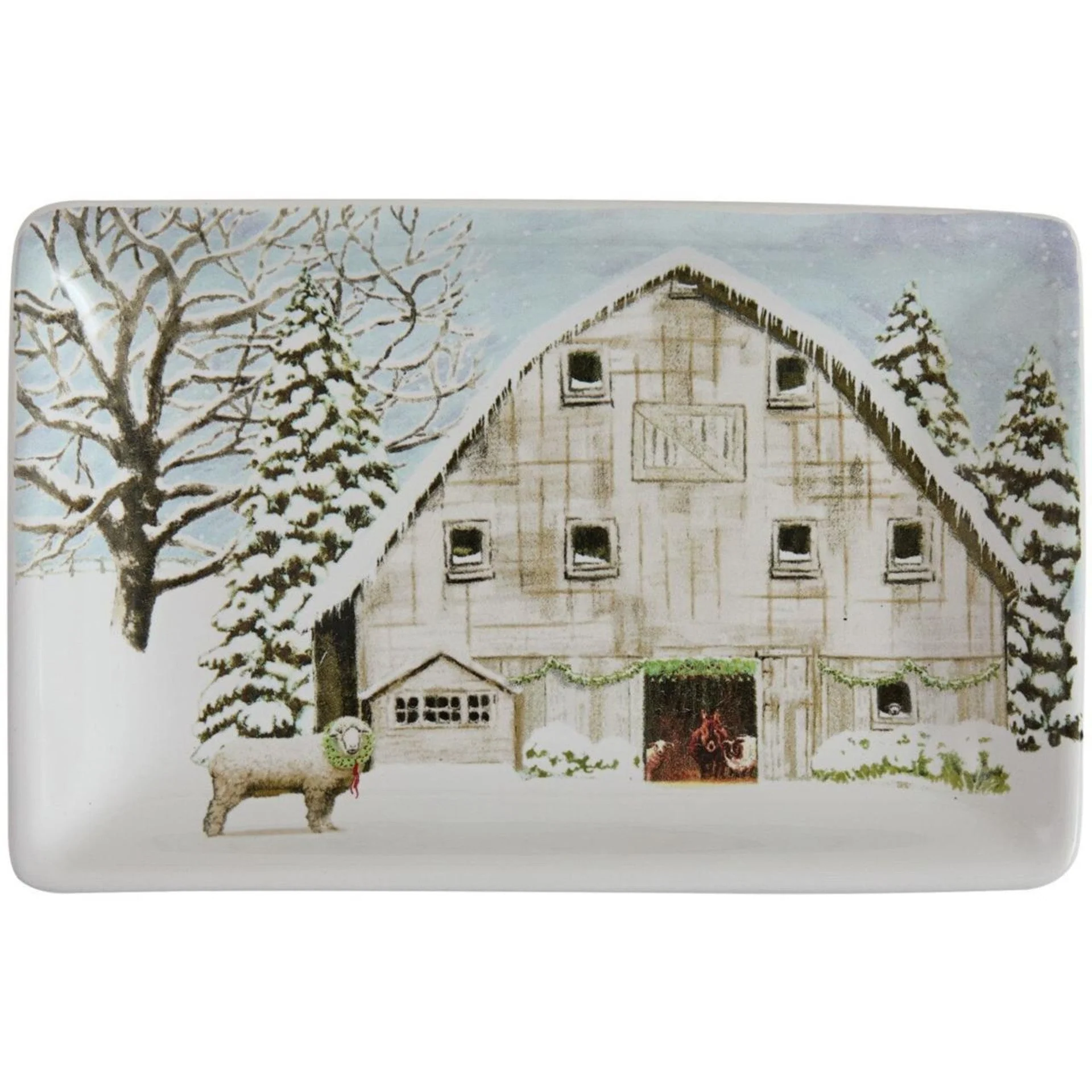 Christmas Barn Dinnerware - Image 11