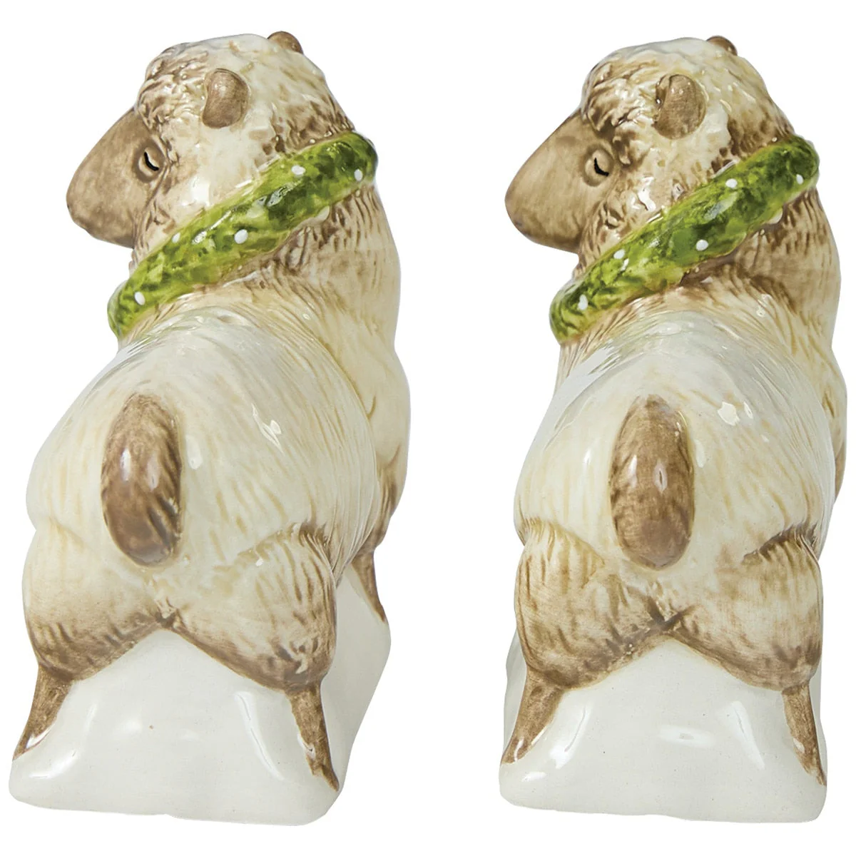 Christmas Barn Sheep Salt & Pepper Set - Image 3