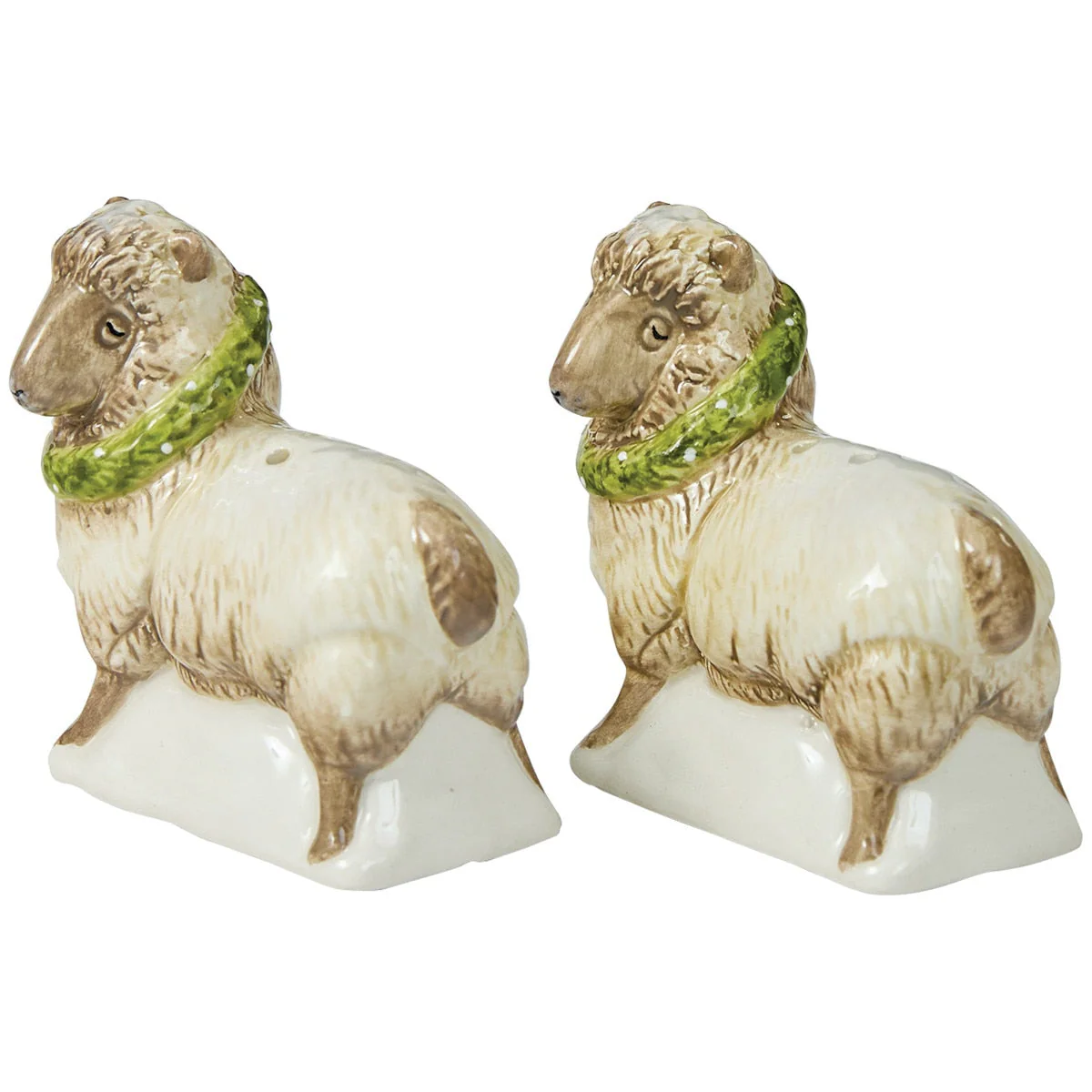 Christmas Barn Sheep Salt & Pepper Set - Image 4