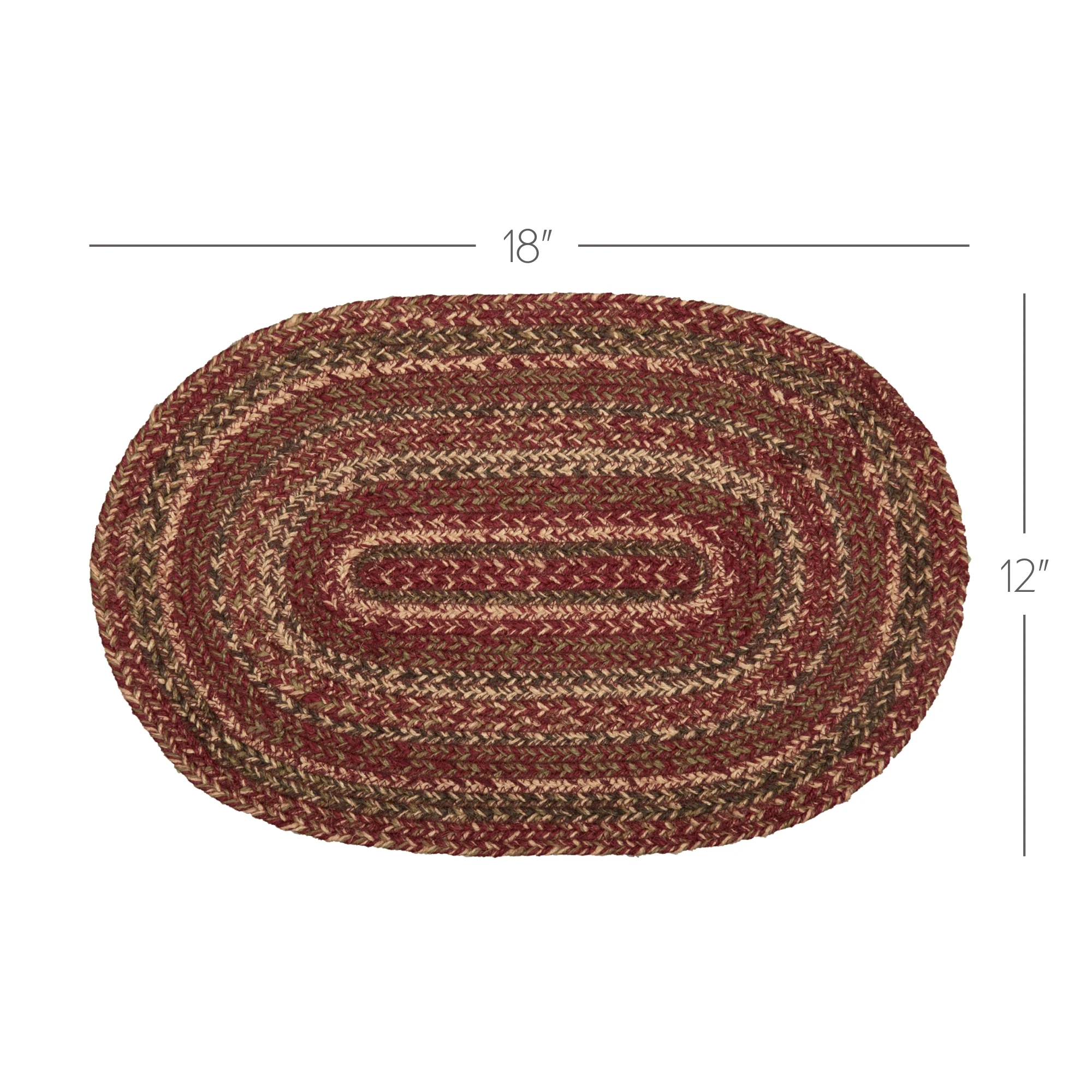 Cider Spice Braided Placemats - Set of 6 - Image 7