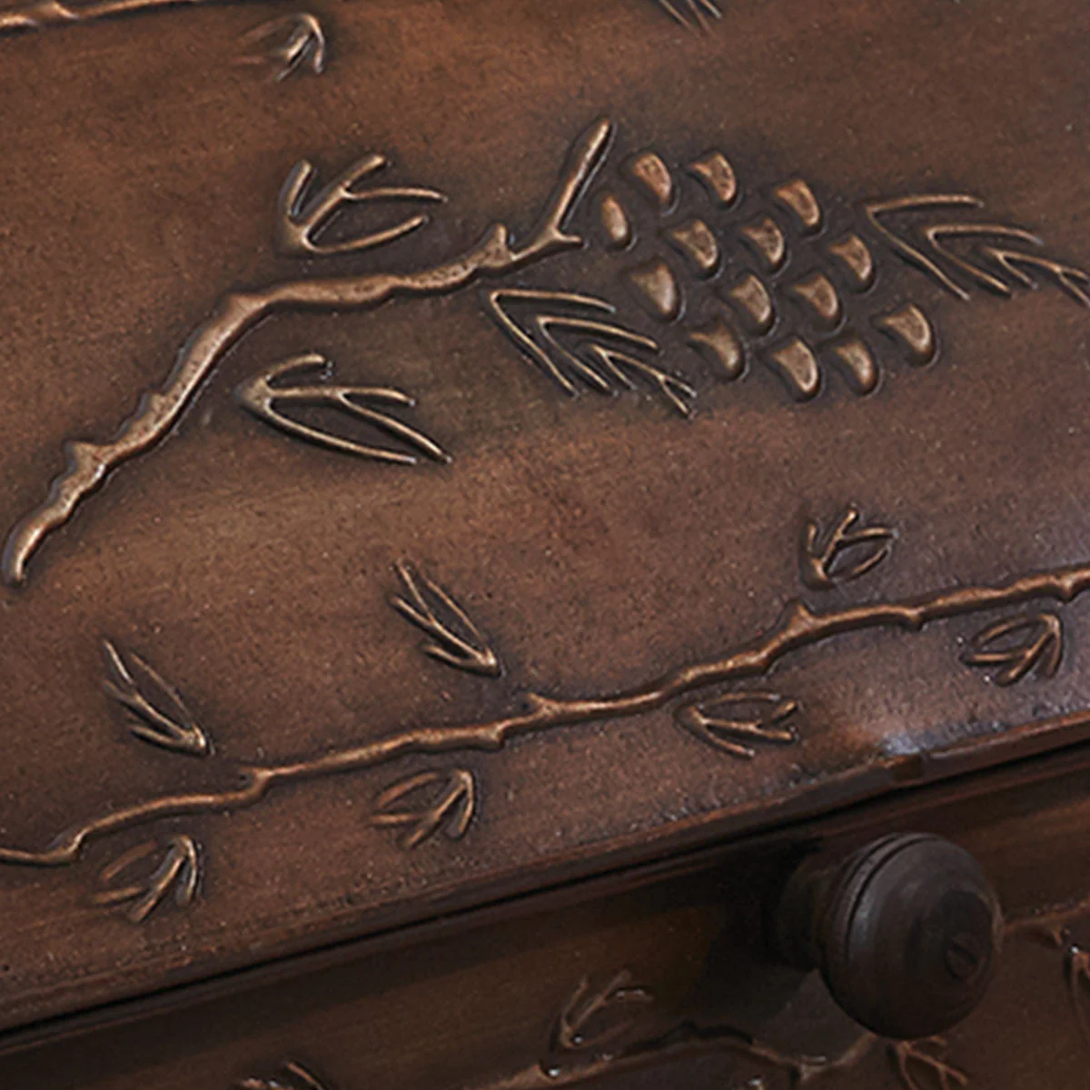 Copper Pine Bread Box - Image 4