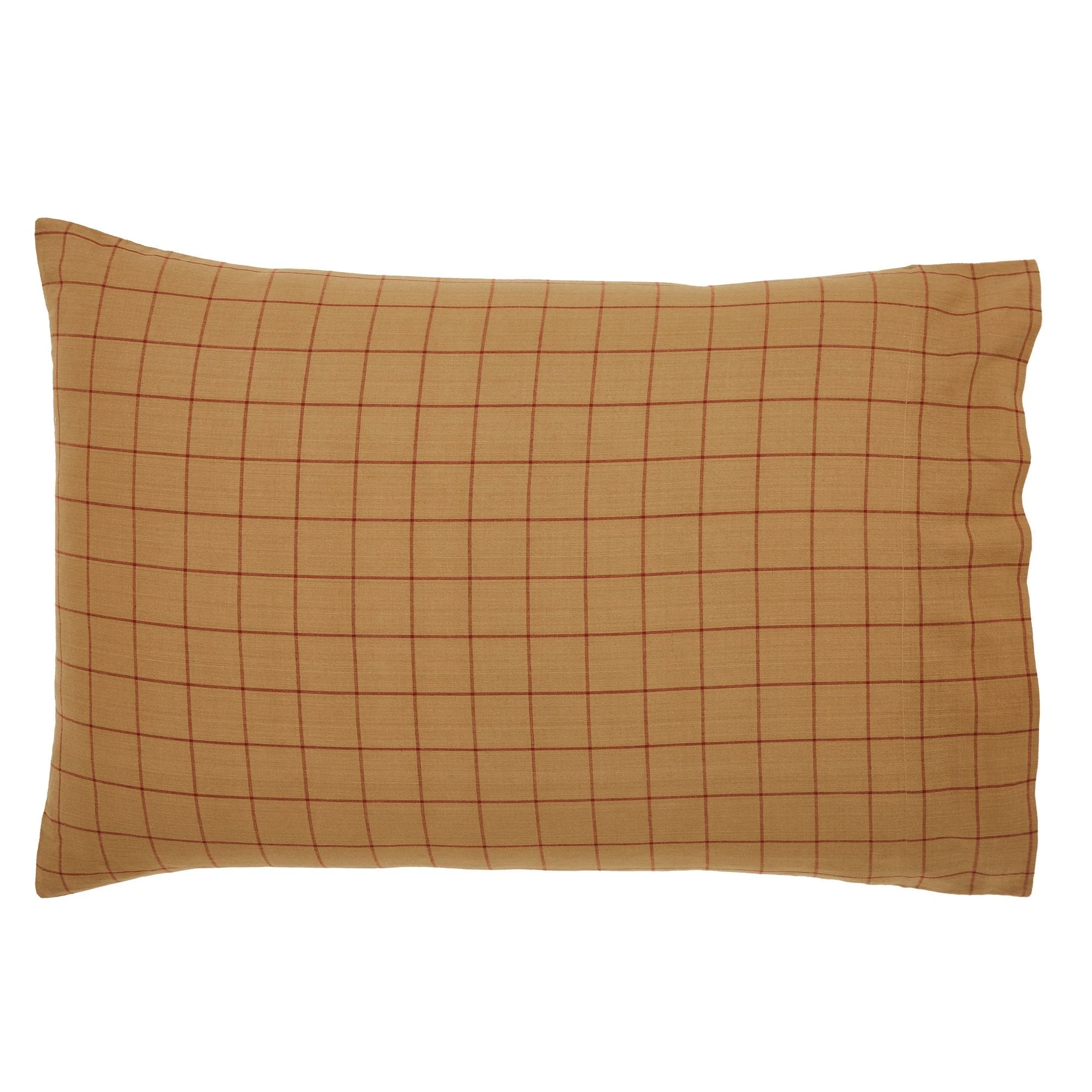 Correll Burgundy & Natural Pillow Cases - Image 3
