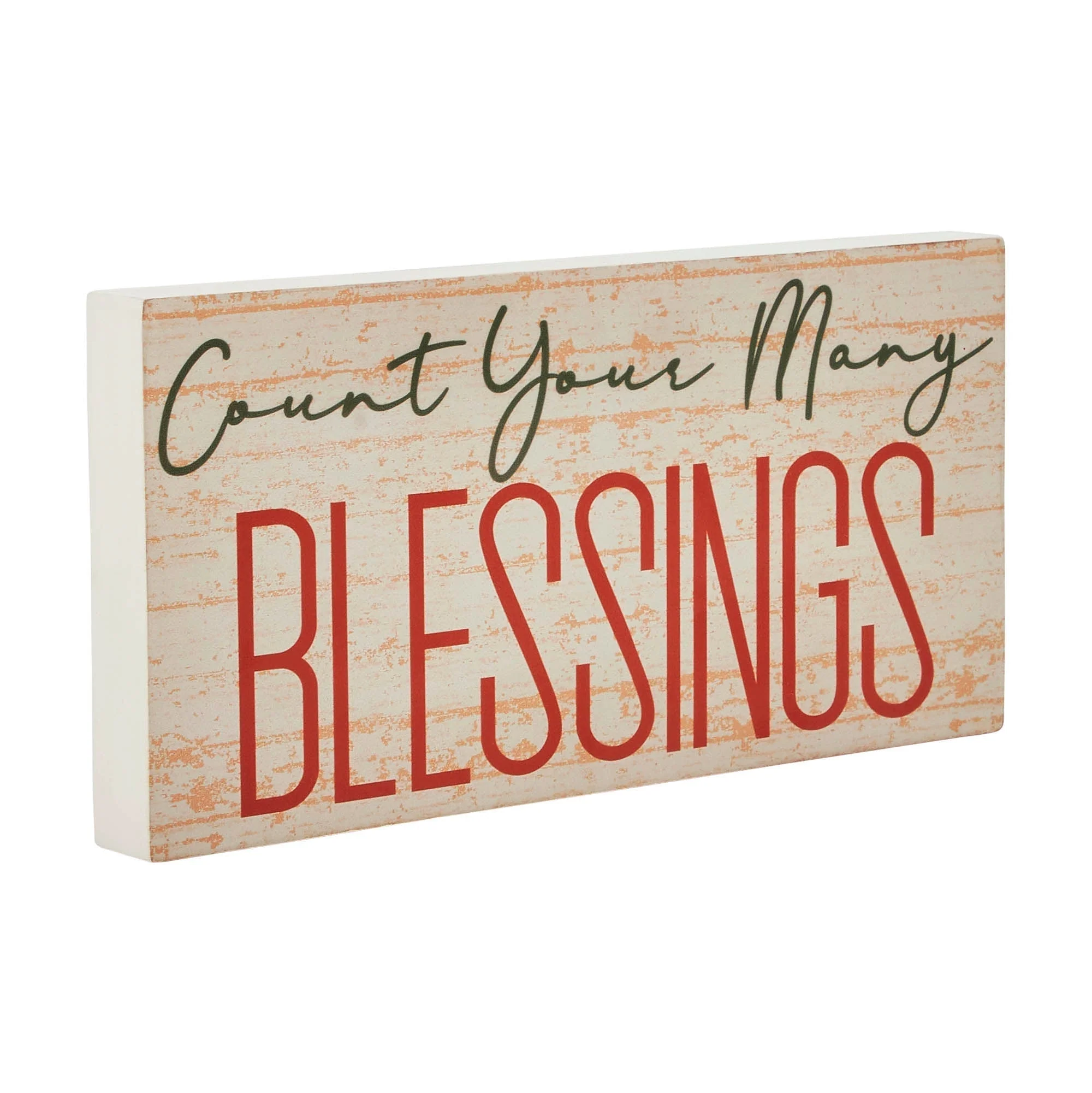Count Your Many Blessings Sign - Image 3