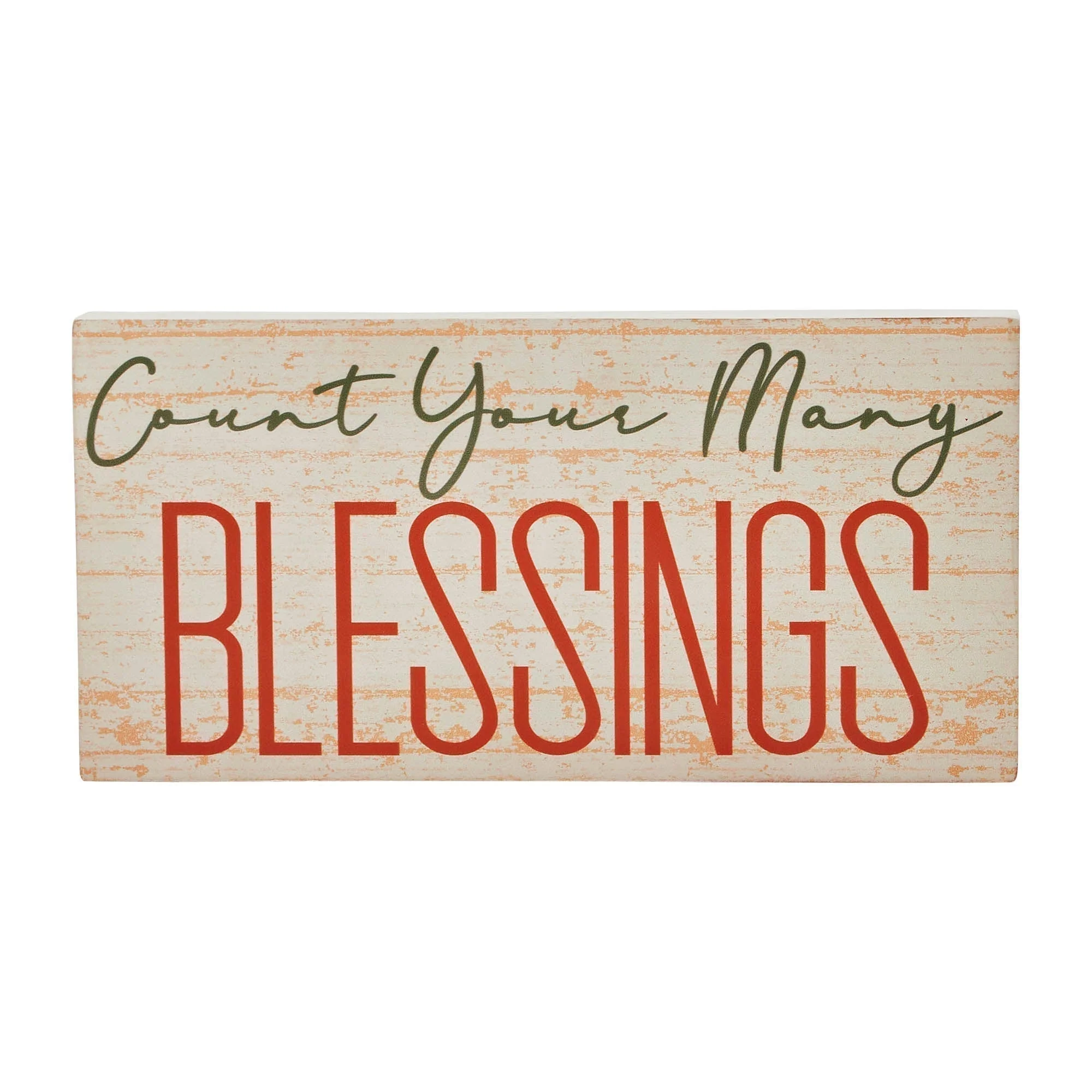 Count Your Many Blessings Sign - Image 4