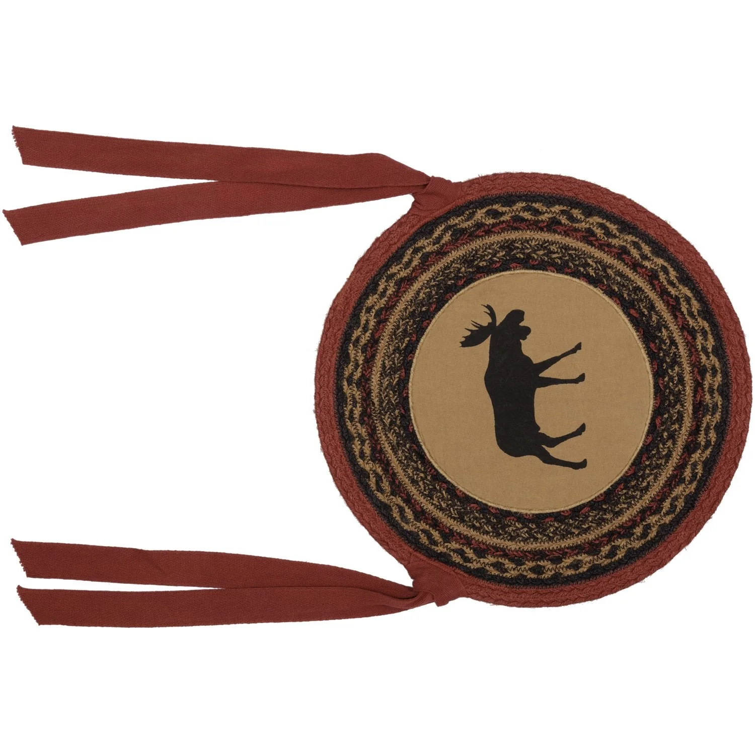 Boone Trace Moose Braided Chair Pads - Image 3