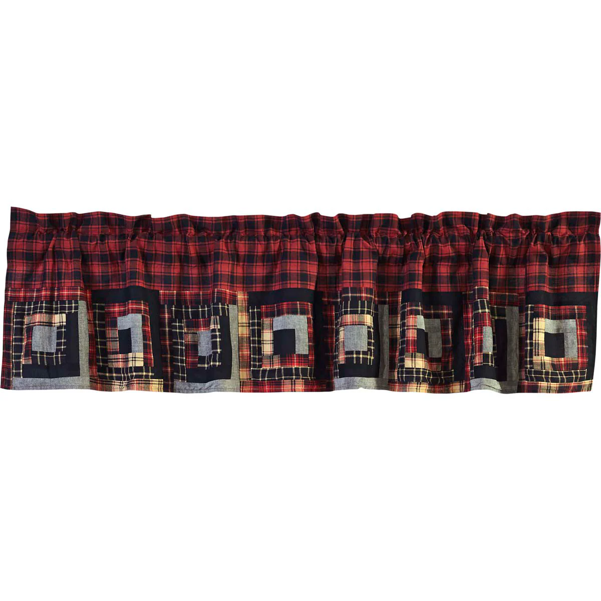 Boone Trace Patchwork Valance - Image 3