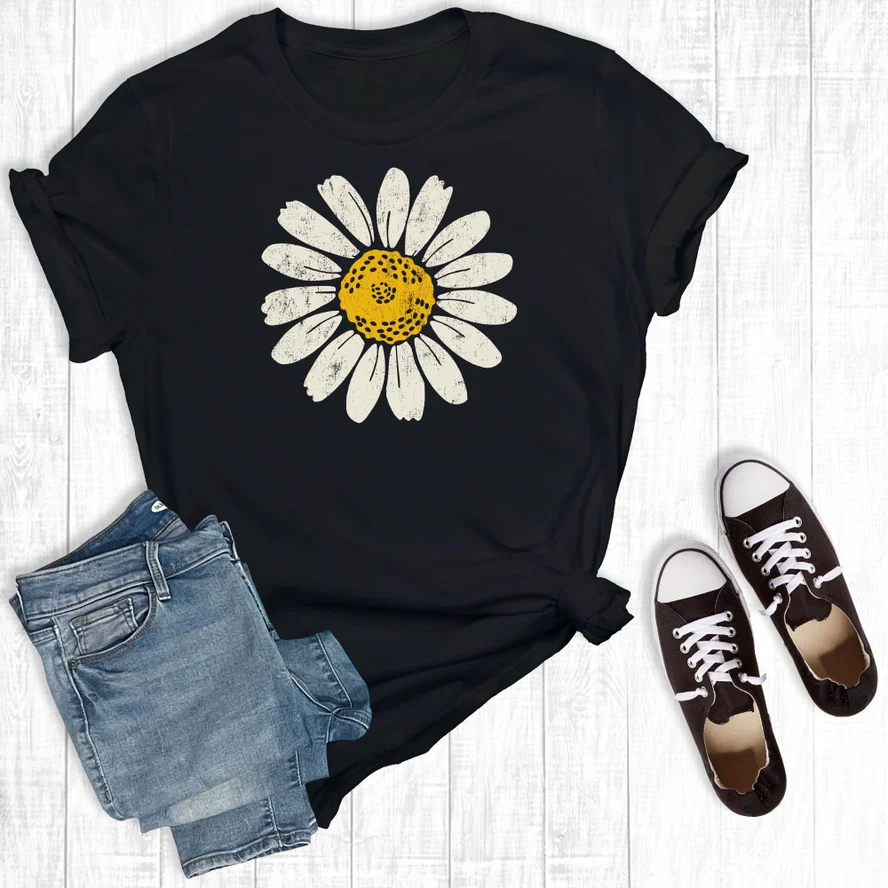 Daisy T-Shirt - Black