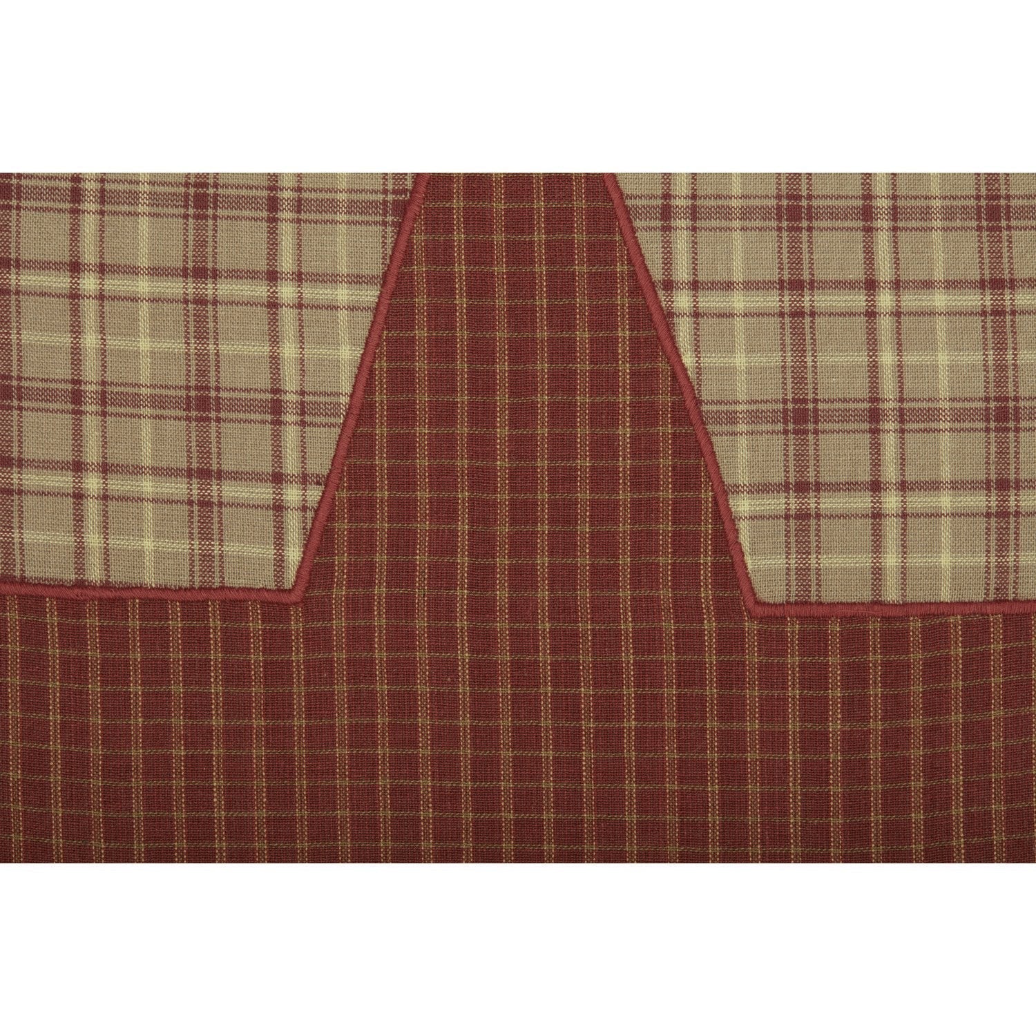 Woodland Brown Burgundy Star Pillow - Image 11
