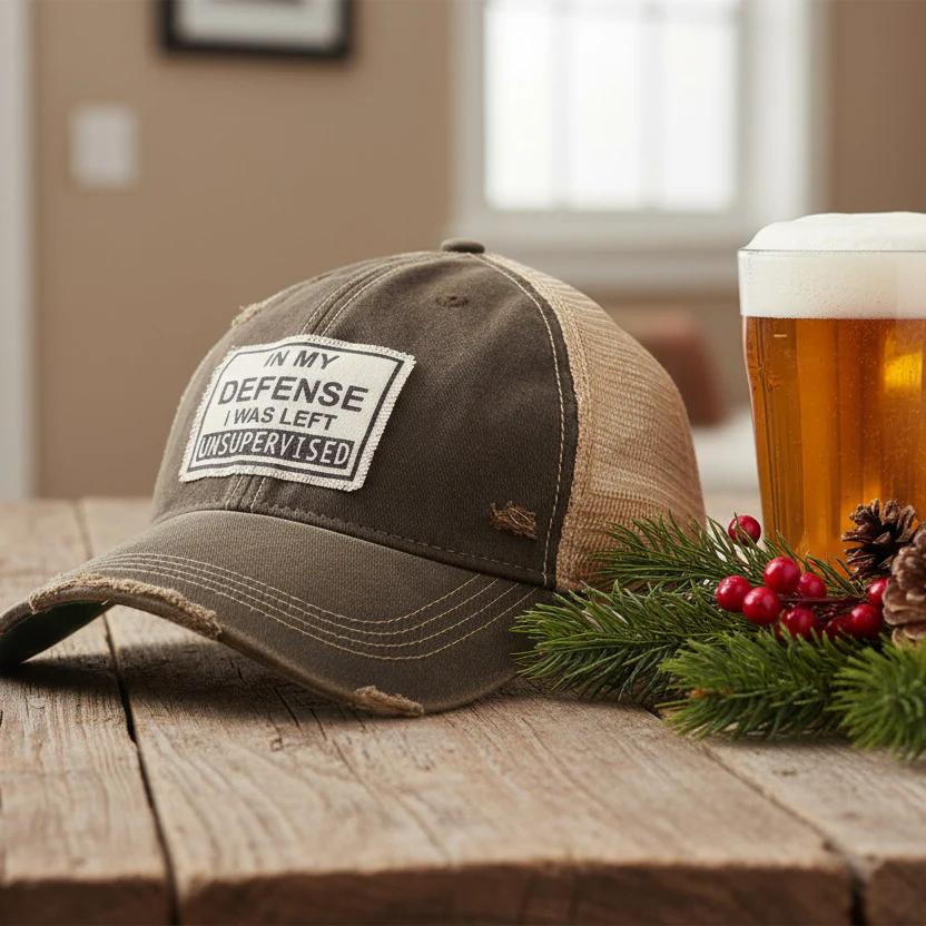 Distressed Trucker Cap - Unsupervised
