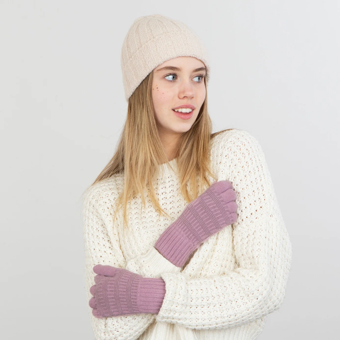 Emery Gloves - Lilac - Image 2