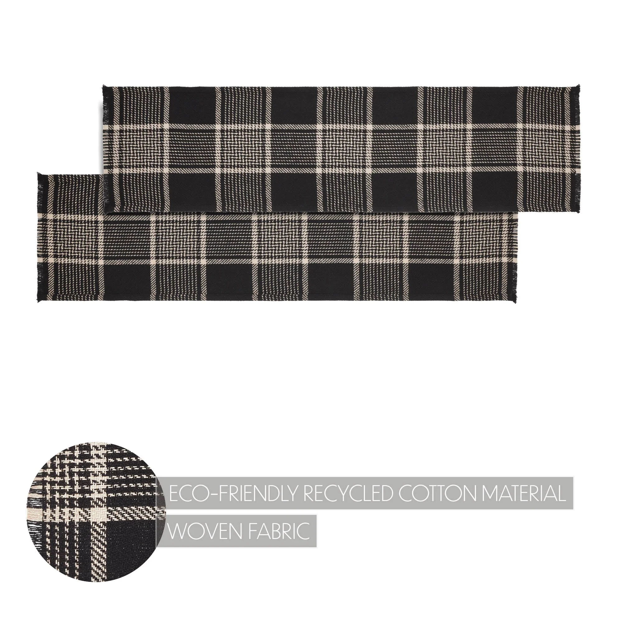 Exton Black Table Runner - Image 10