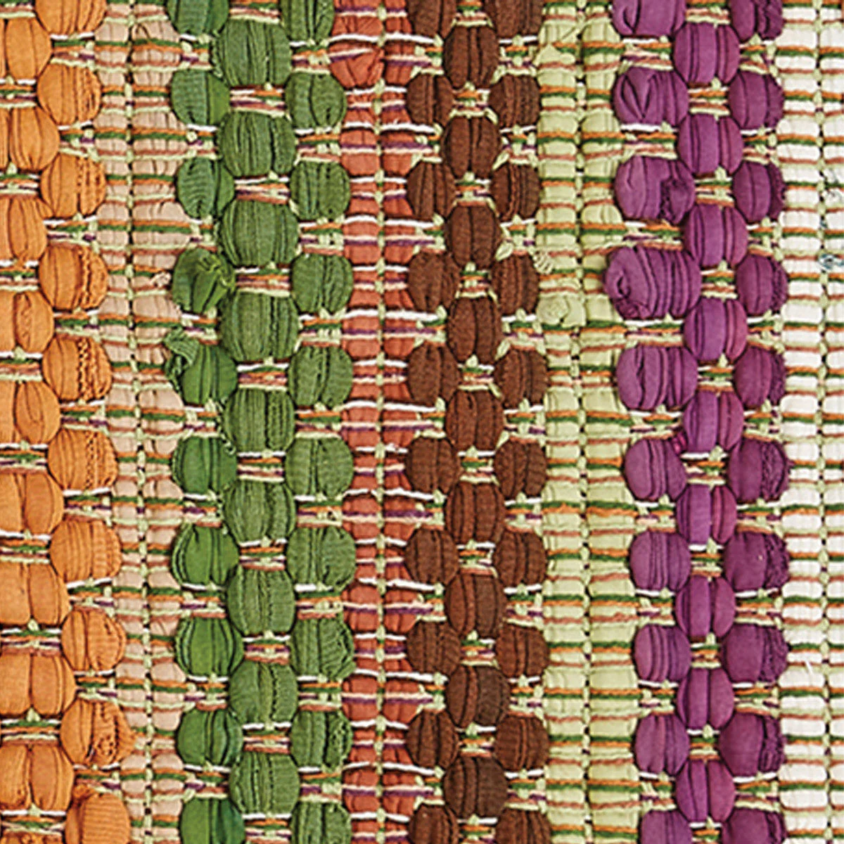 Fall Colors Chindi Rag Rug - Image 3