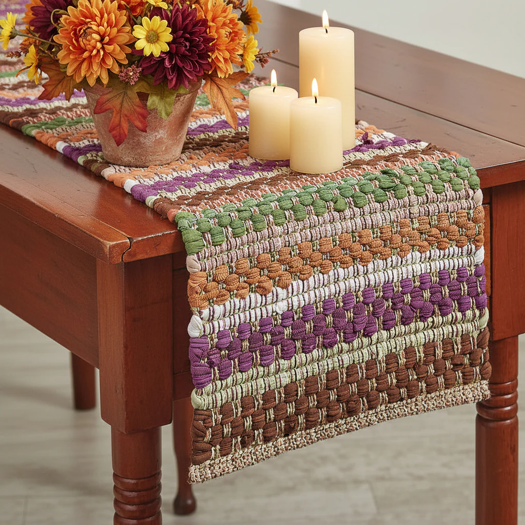 Fall Colors Chindi Table Runners