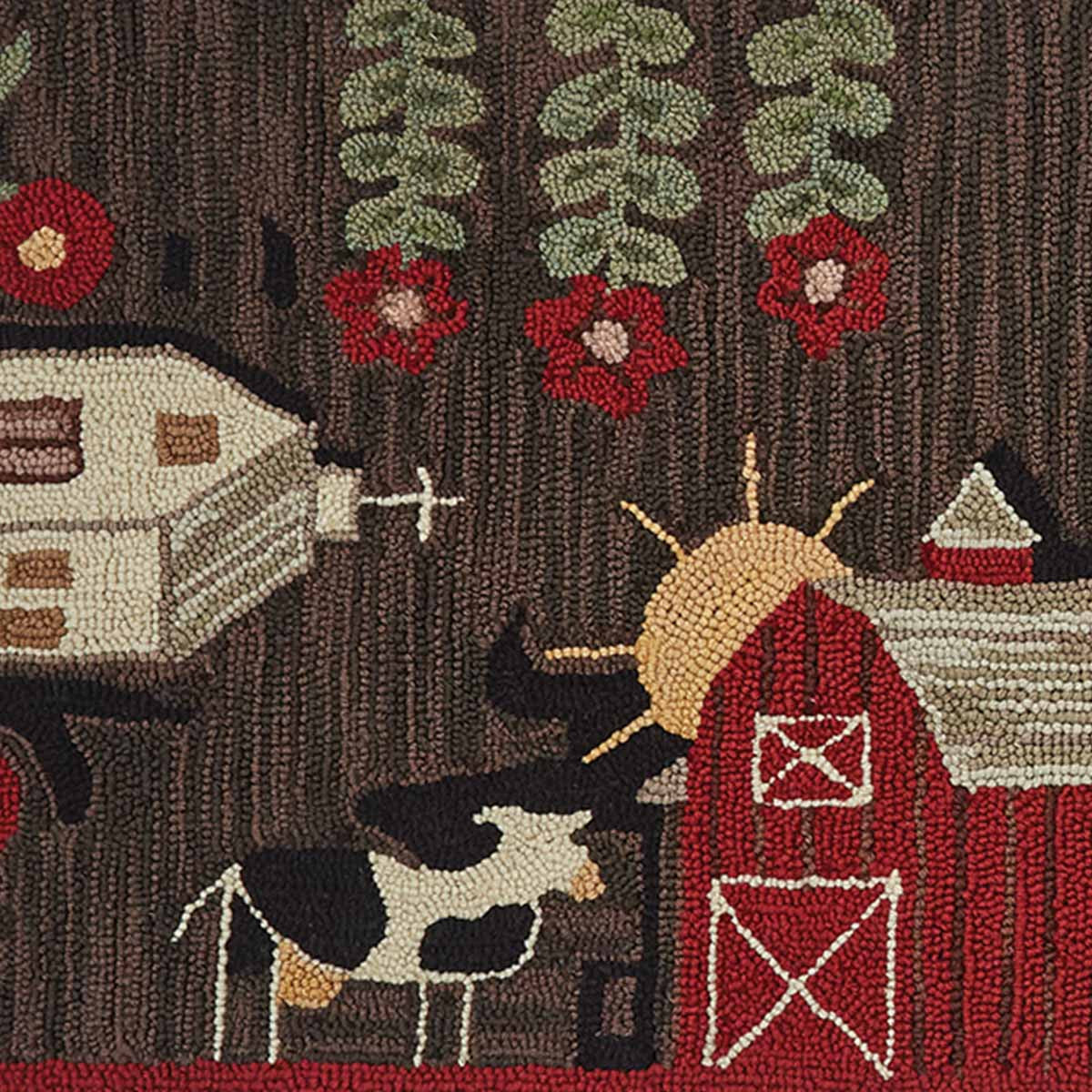 Farm Life Hooked Rug - Image 5