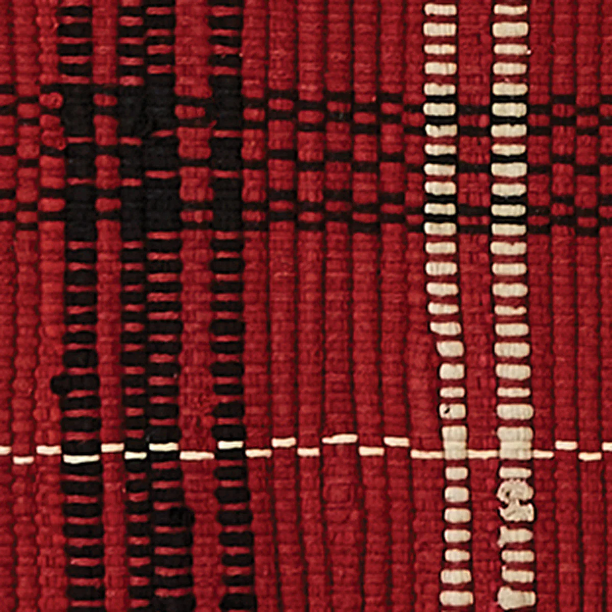 Farmhouse Red Rag Rug - Image 3