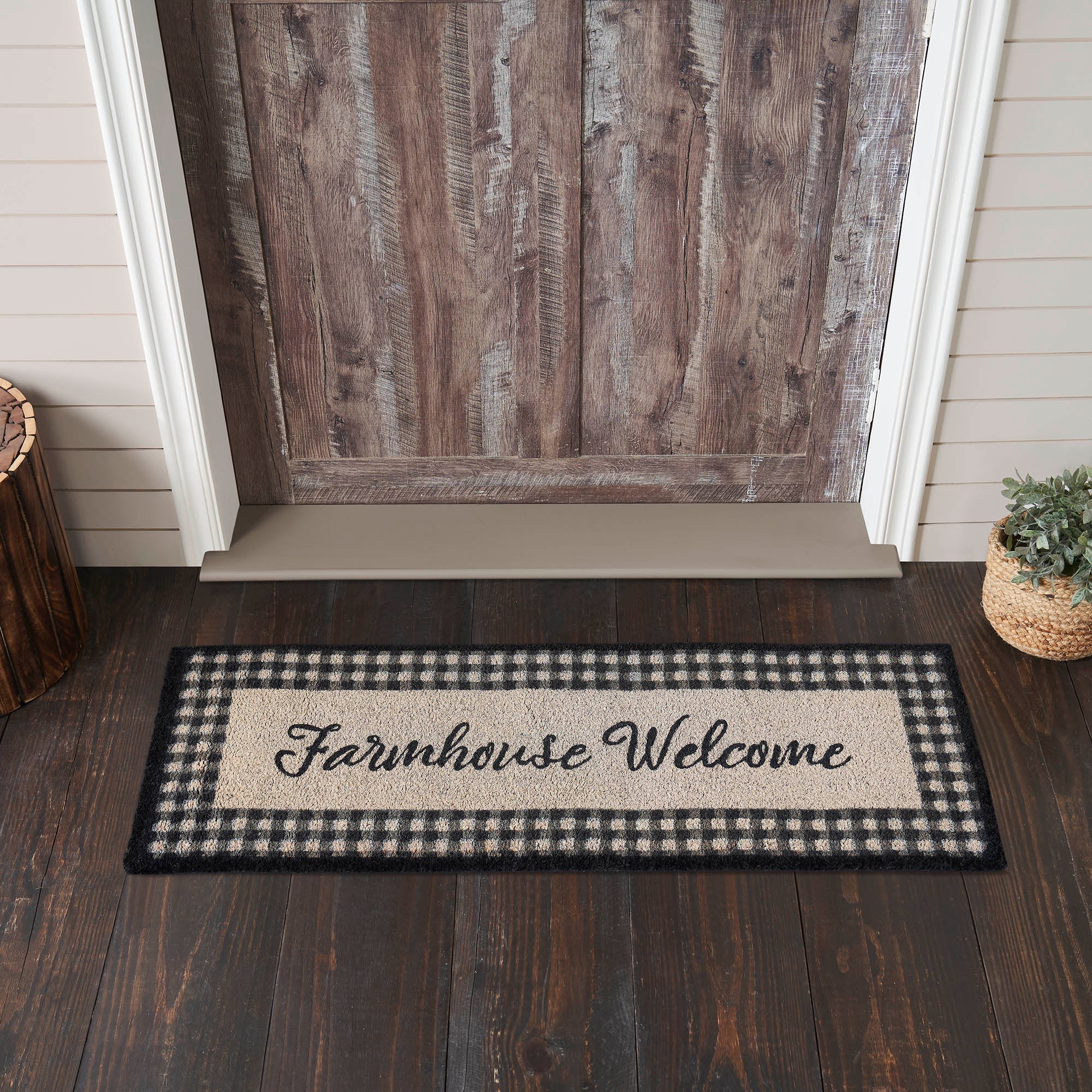Farmhouse Welcome Door Mat
