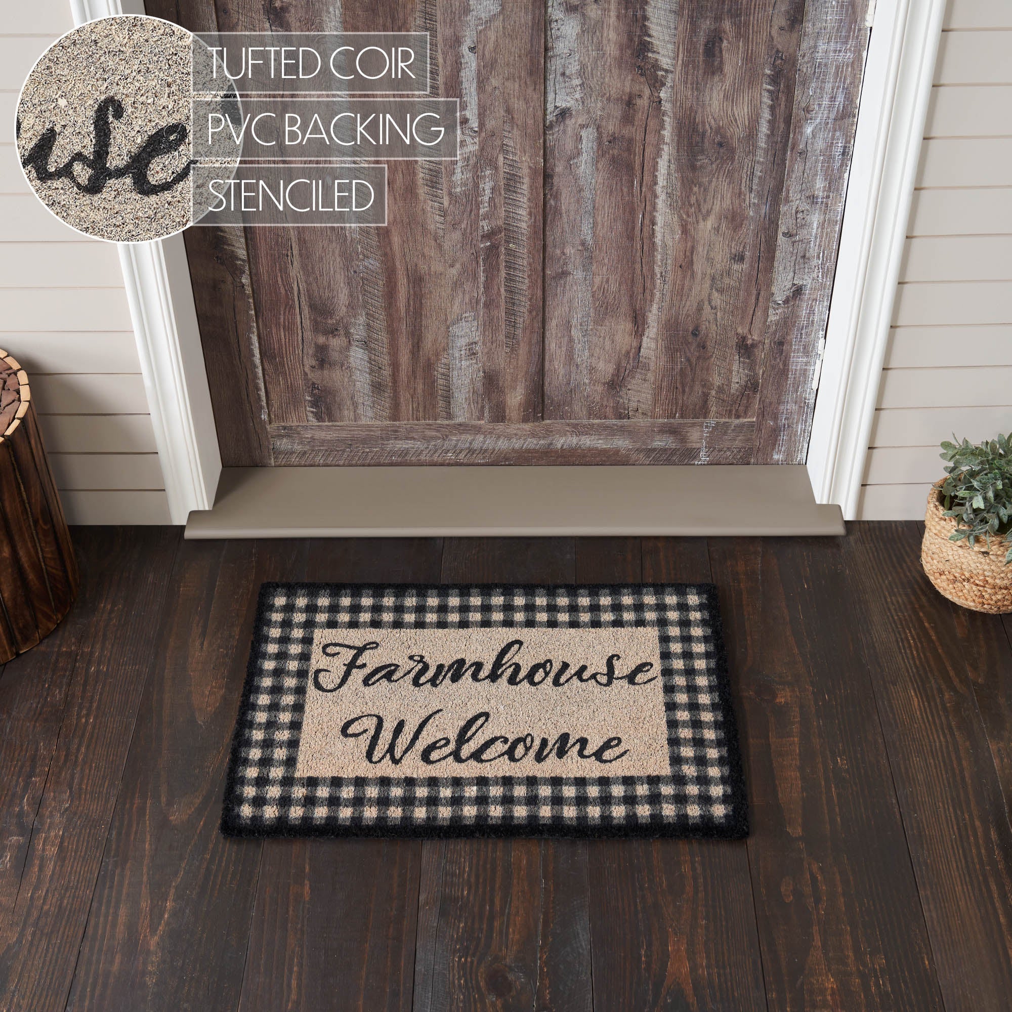 Farmhouse Welcome Door Mat - Image 5
