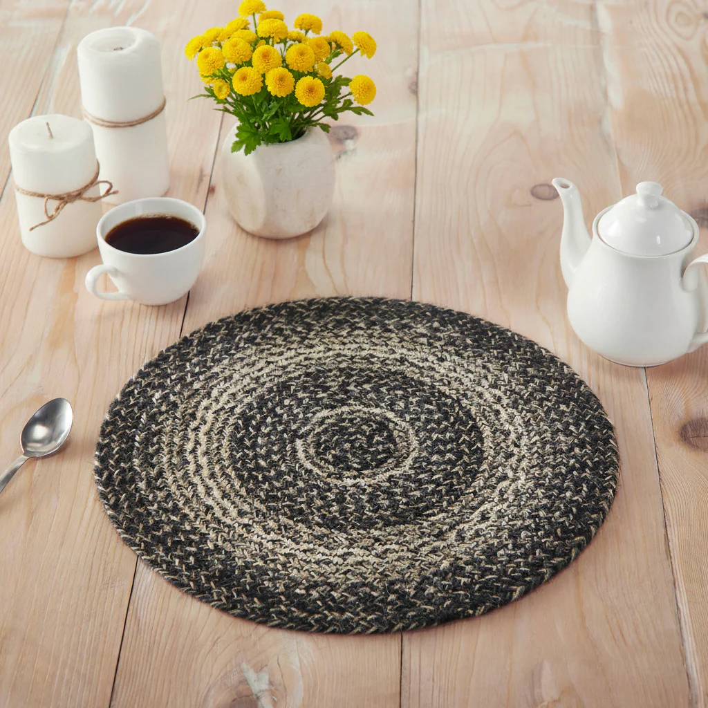 Farmstead Black Trivet 15"