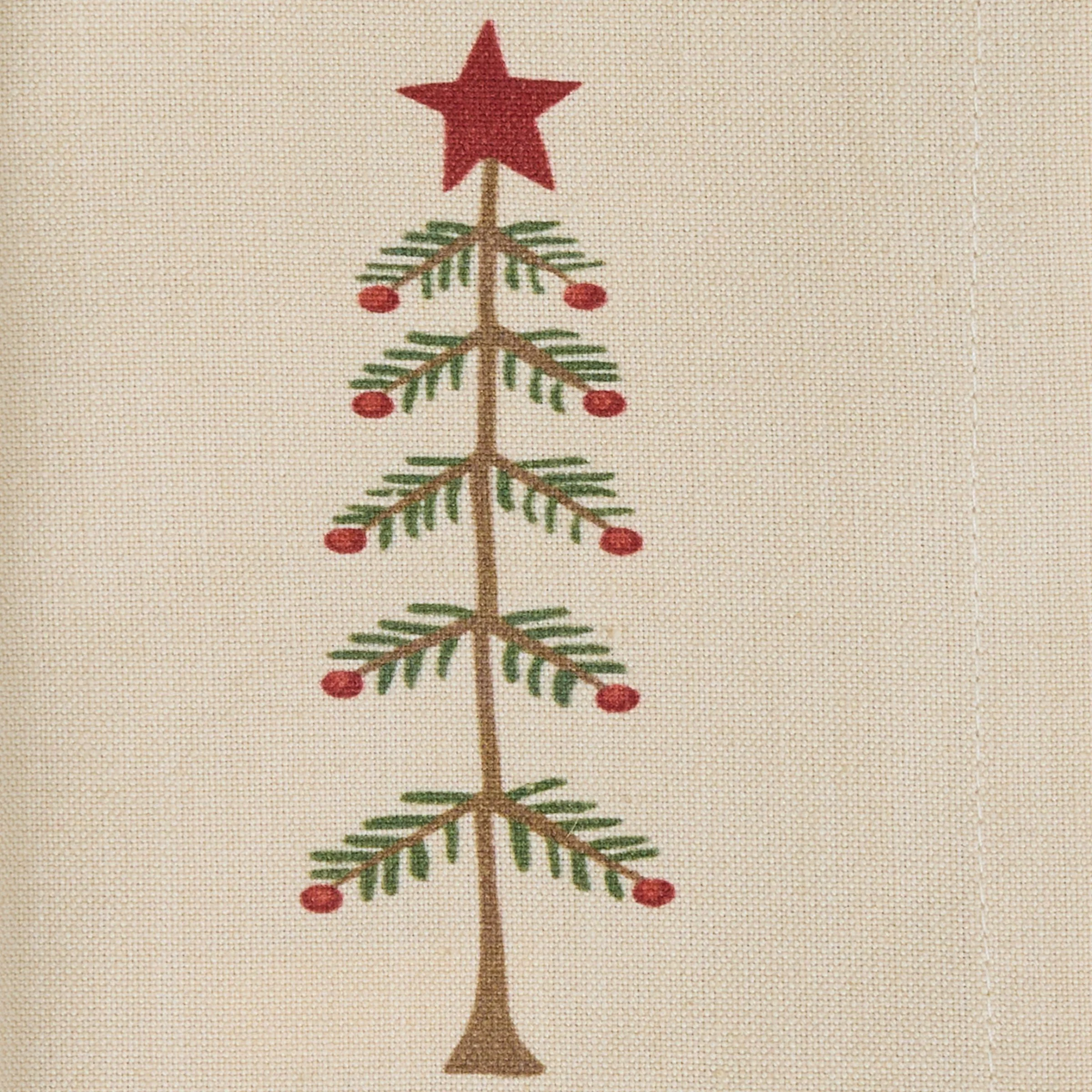 Feather Tree & Holly Napkins - Image 4
