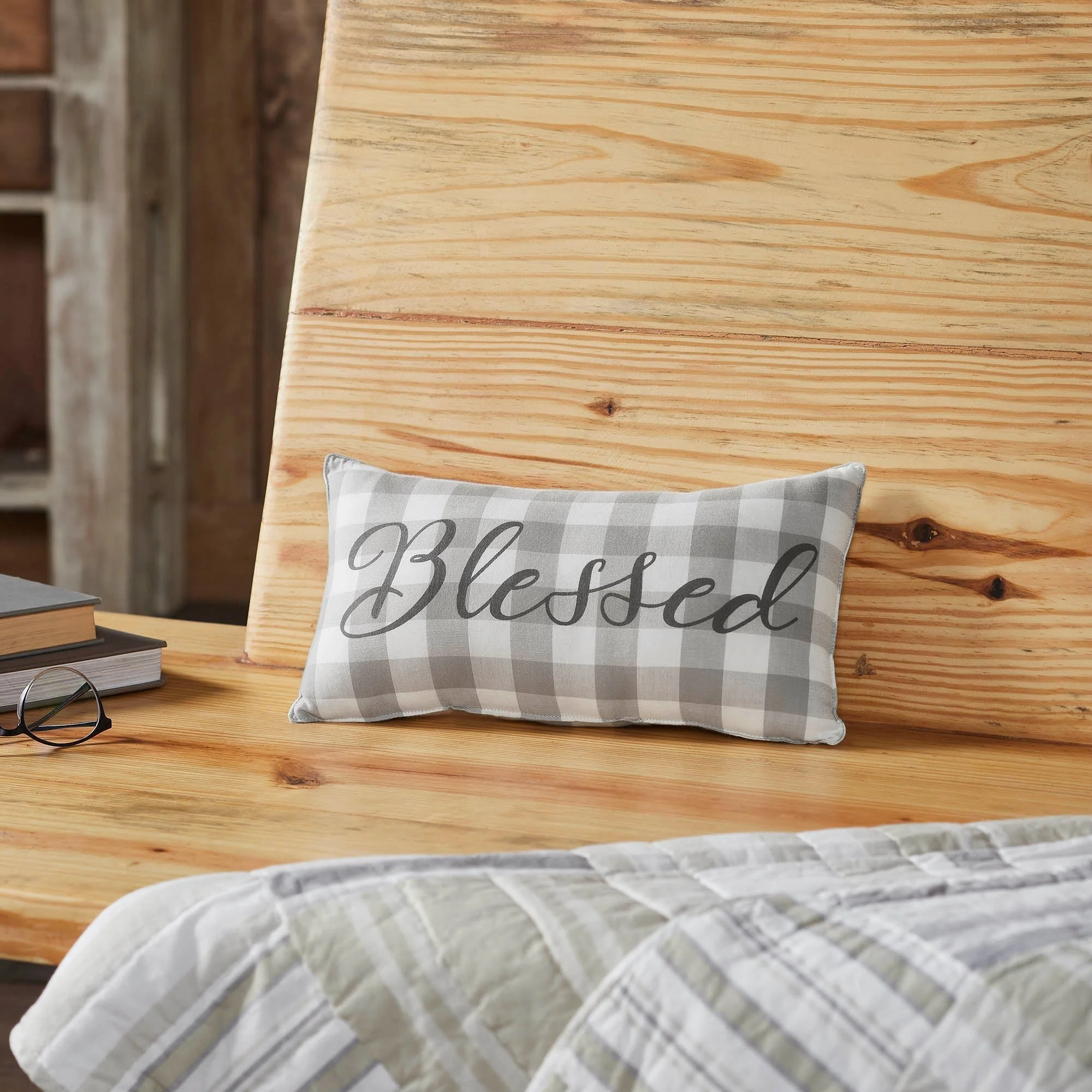 Serene Haven Blessed Pillow
